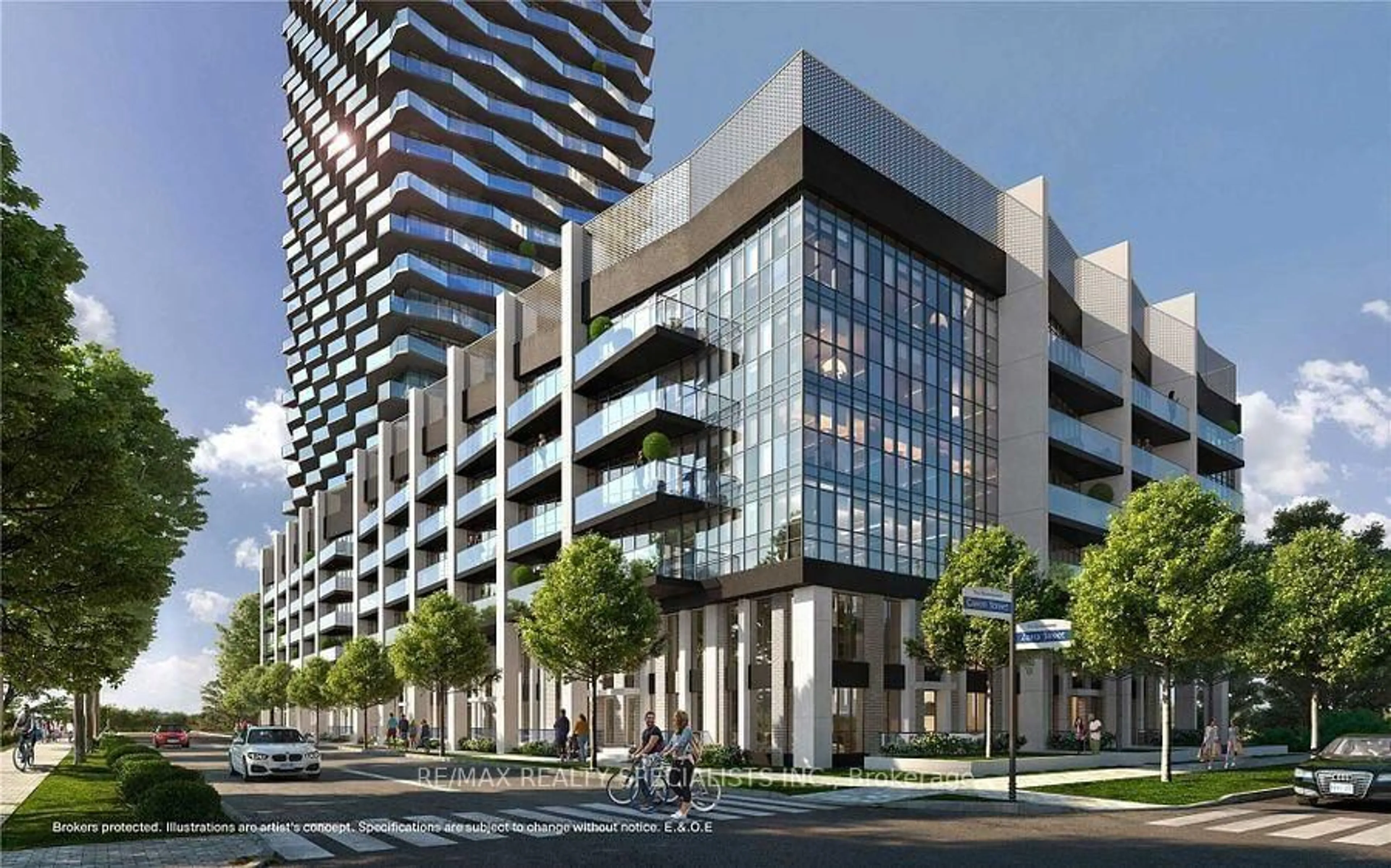 Indoor foyer for 36 Zorra St #1106, Toronto Ontario M8Z 4Z7