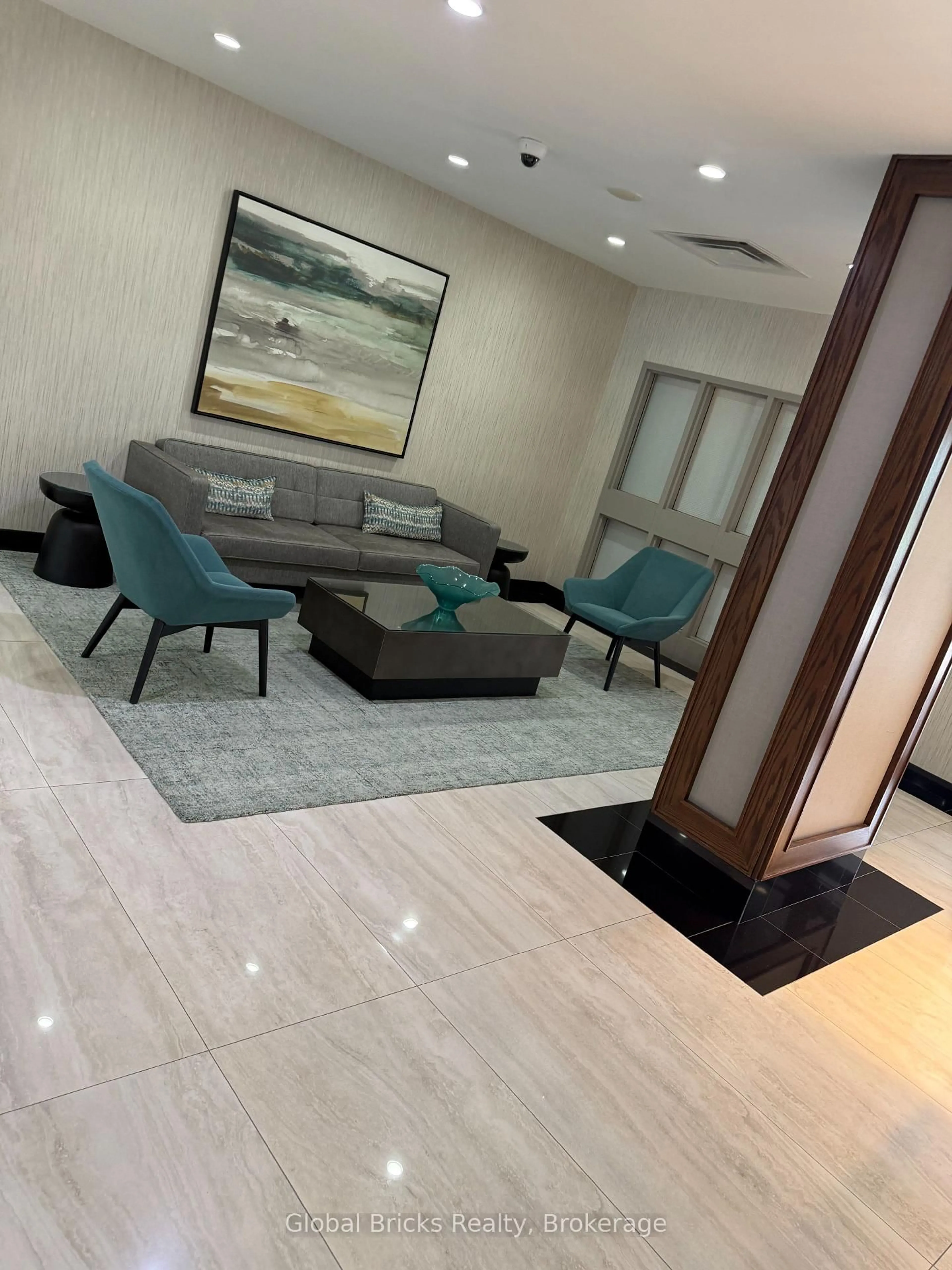 Lobby for 350 Rathburn Rd #707, Mississauga Ontario L5B 3Y2