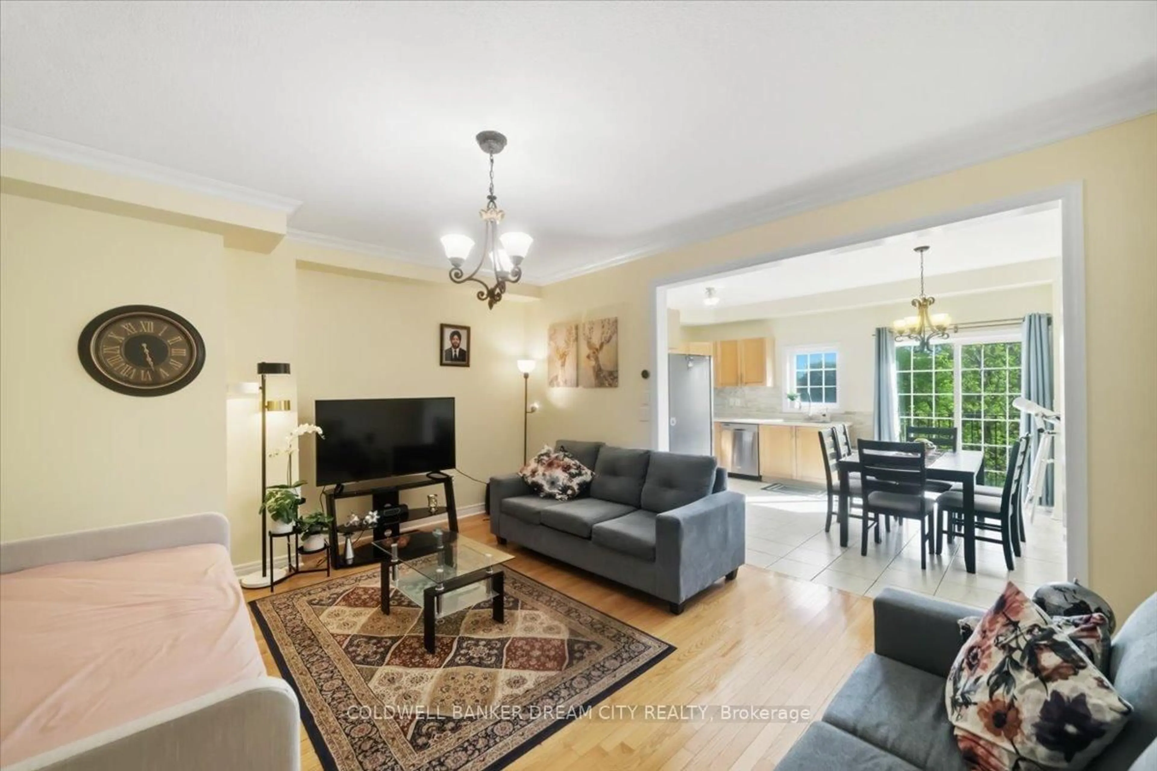 Living room with furniture, unknown for 9738 Mclaughlin Rd, Brampton Ontario L6X 0T8