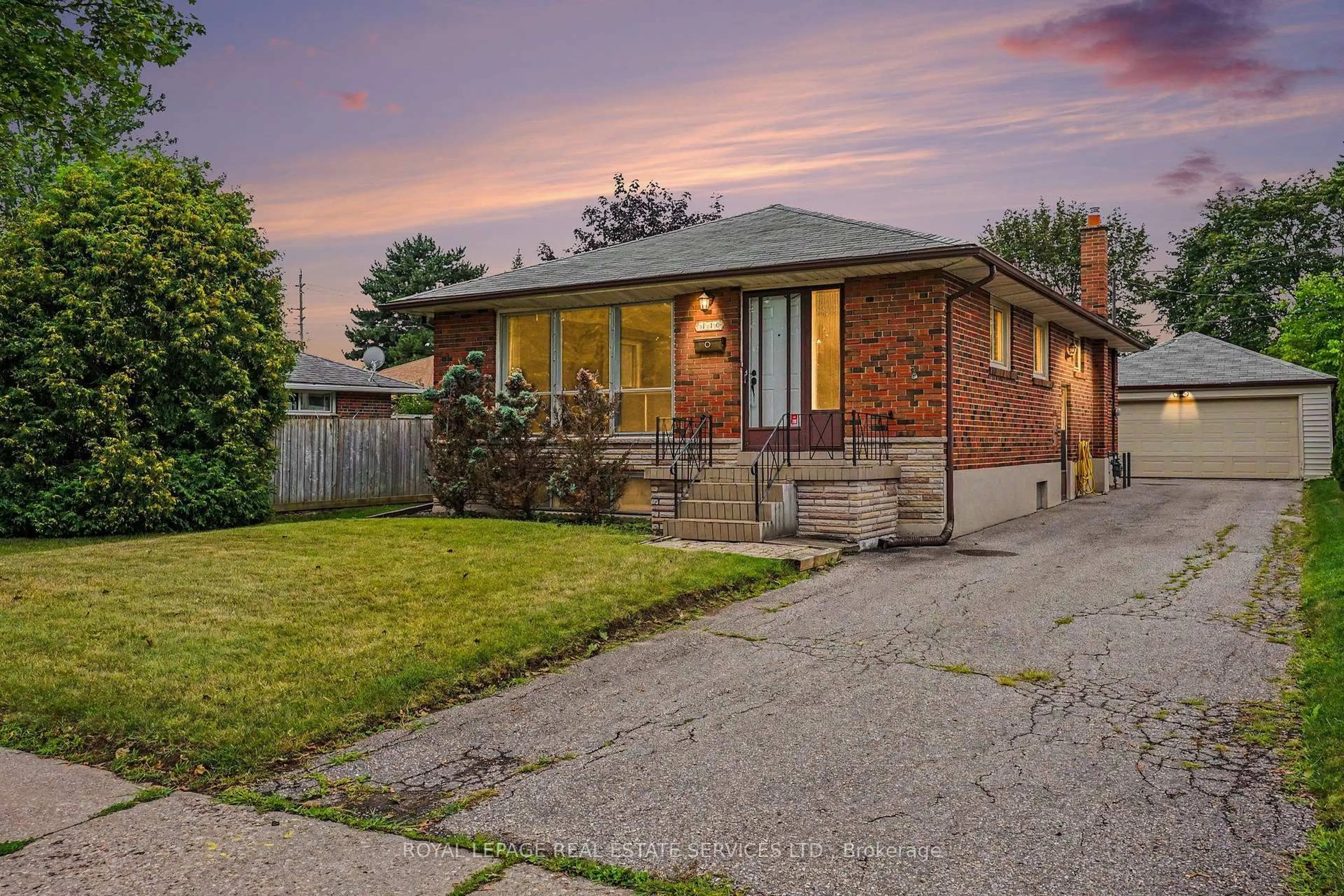 Home with brick exterior material, street for 110 Celestine Dr, Toronto Ontario M9R 3N9