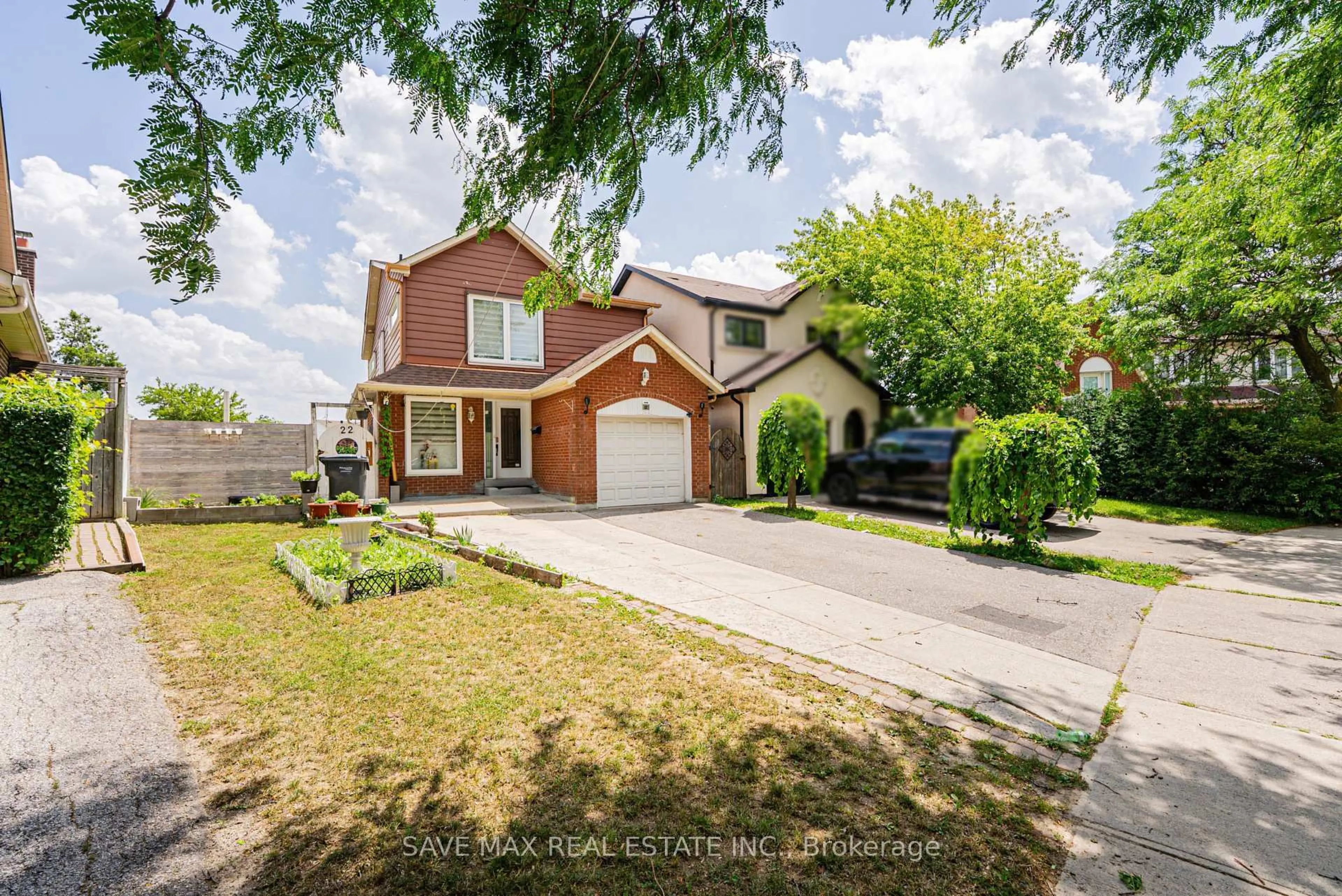 Home with brick exterior material, street for 22 Foxacre Row, Brampton Ontario L6V 3P5