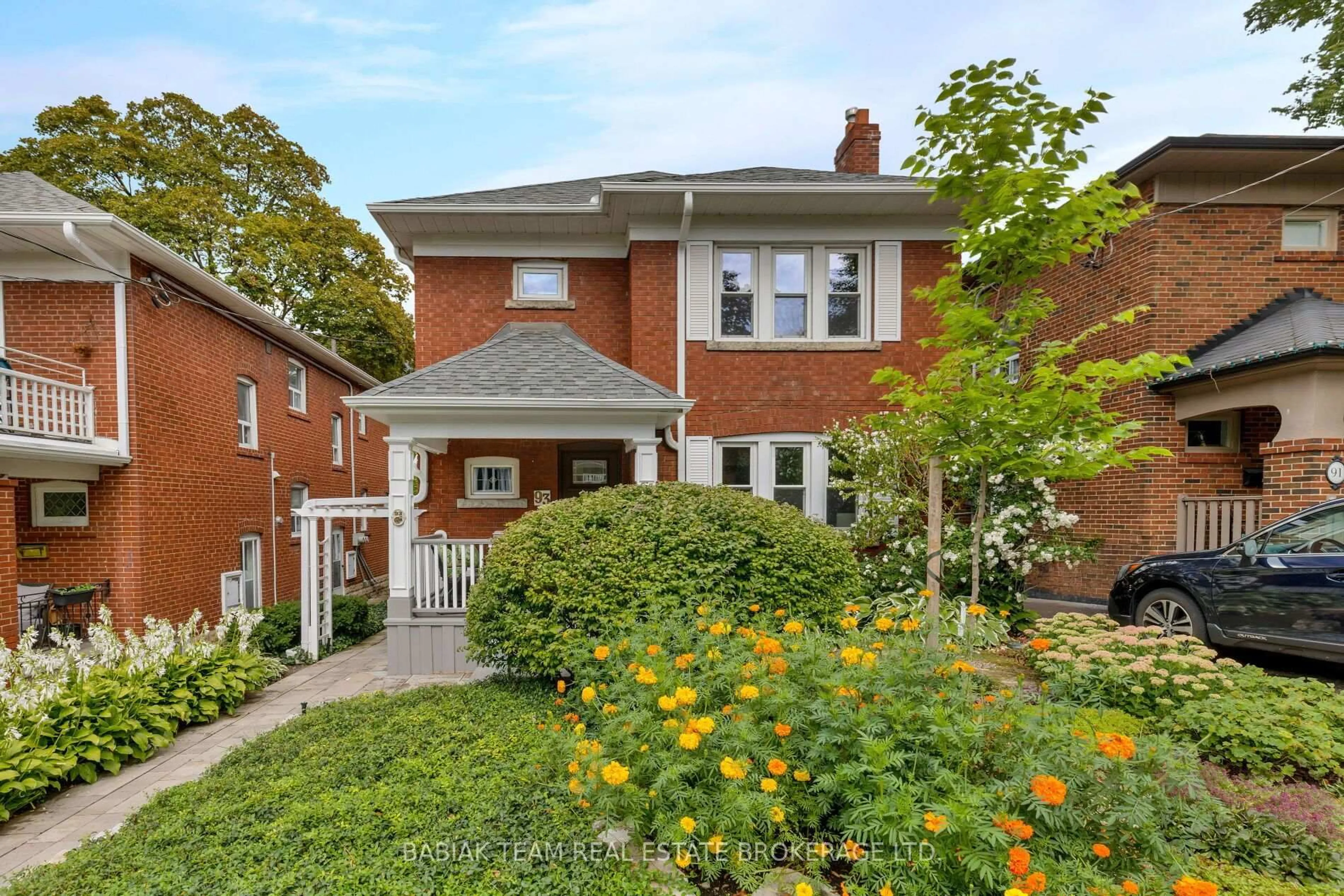 Home with brick exterior material, street for 93 Glendonwynne Rd, Toronto Ontario M6P 3E7