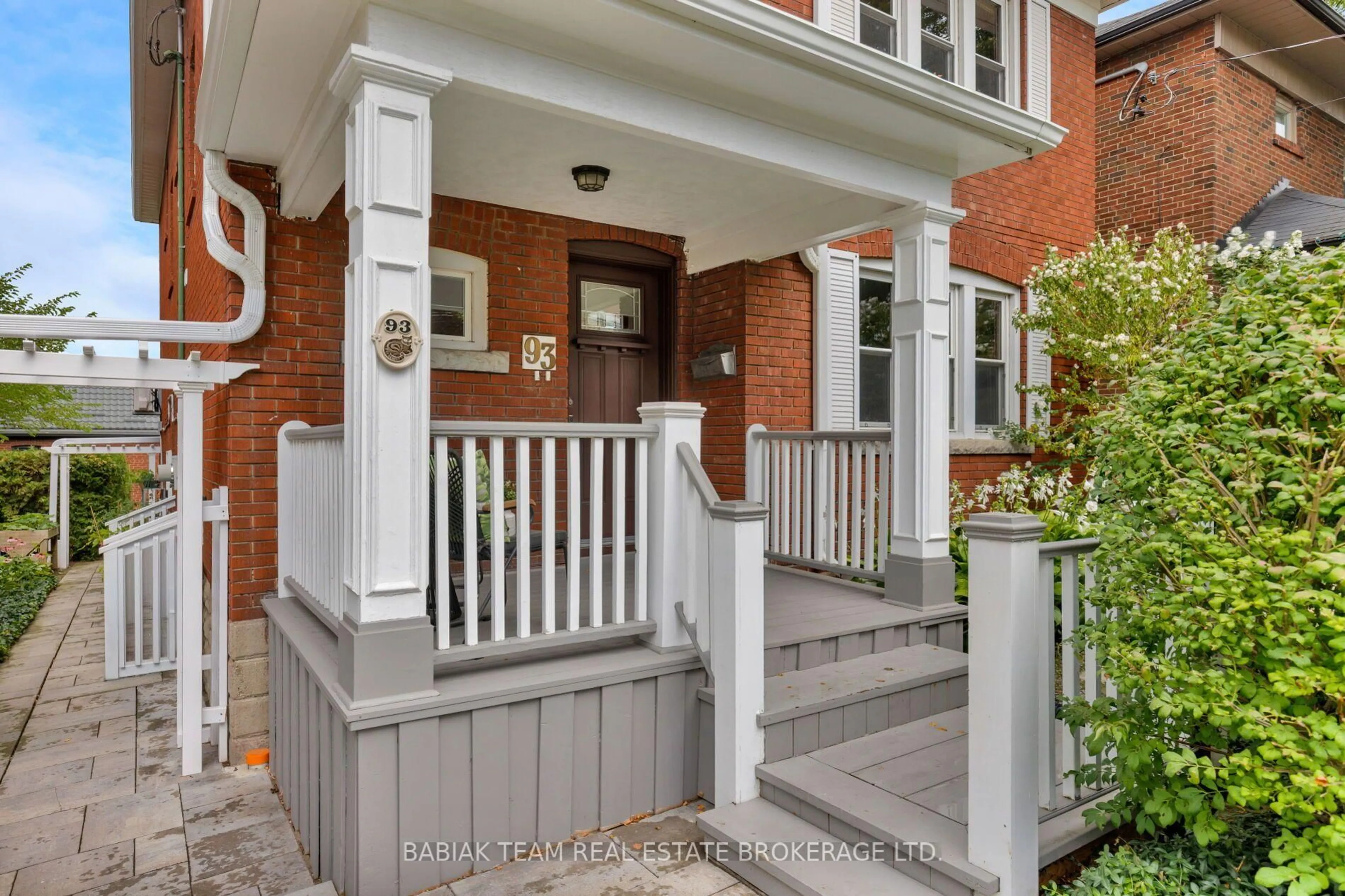 Home with brick exterior material, street for 93 Glendonwynne Rd, Toronto Ontario M6P 3E7