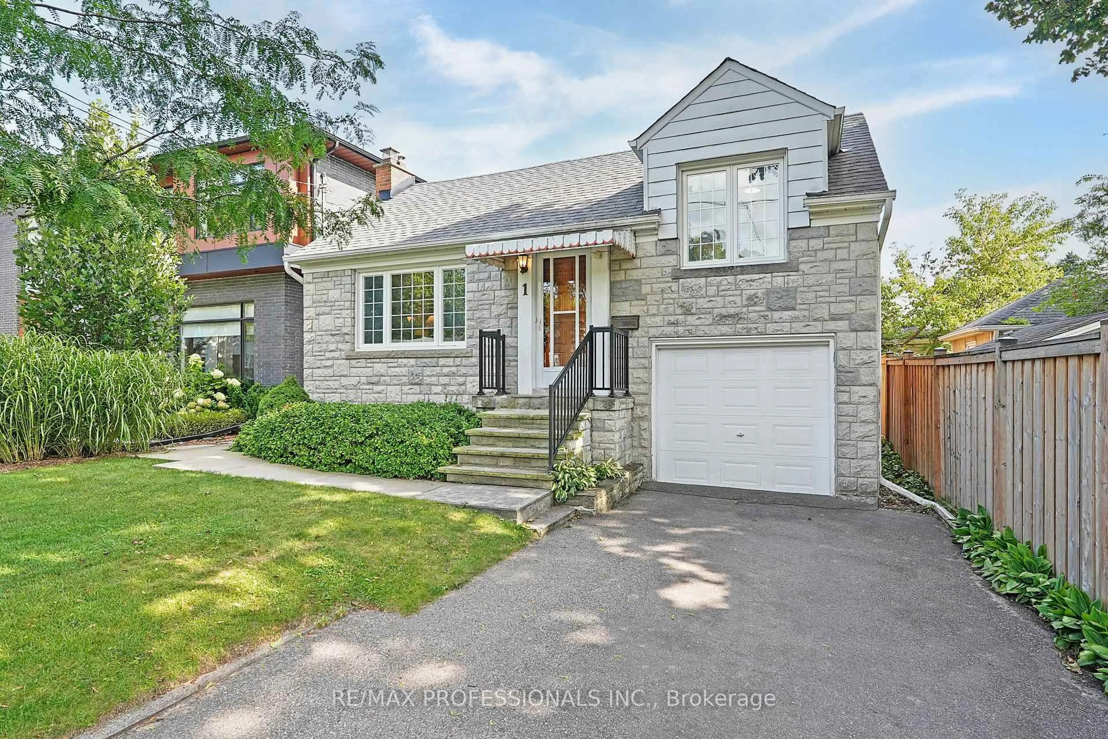 Home with brick exterior material, street for 1 Bernice Ave, Toronto Ontario M8Y 1Z5