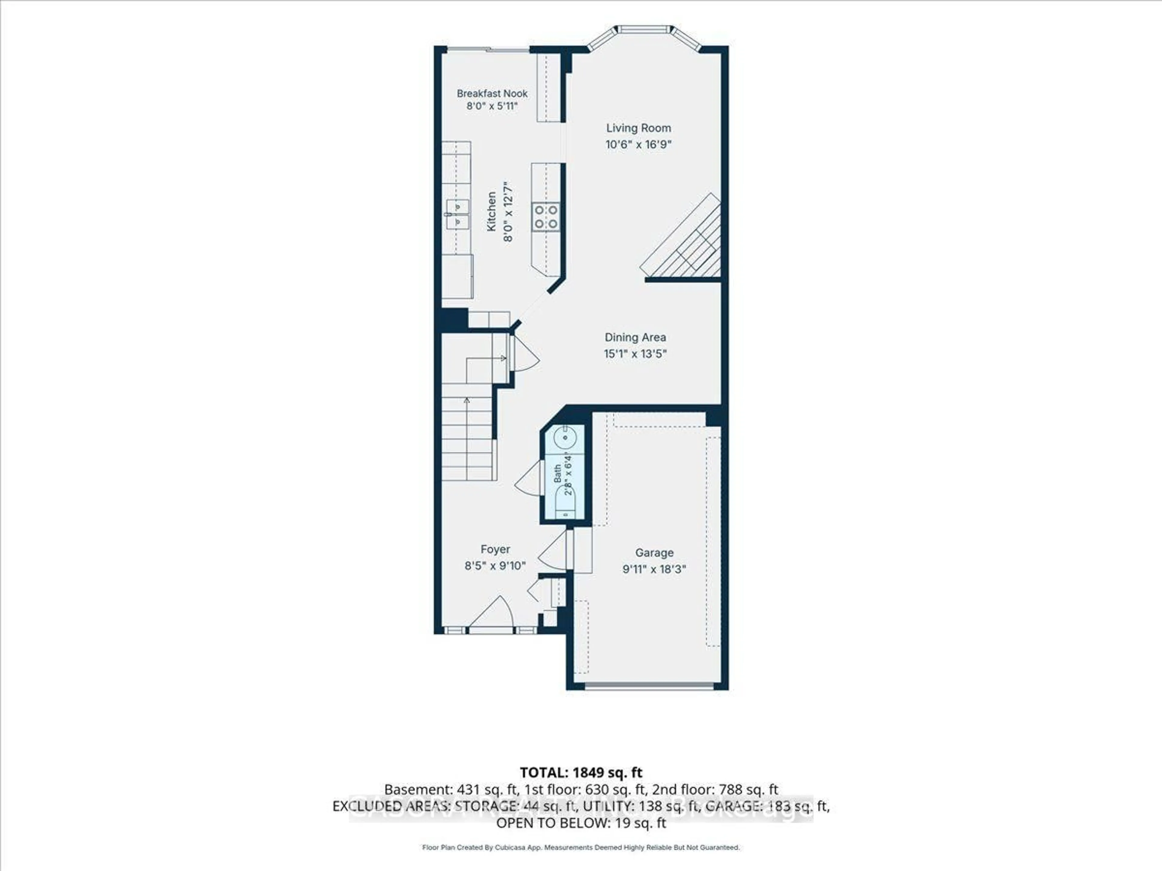 Floor plan for 2230 WALKERS Line #25, Burlington Ontario L7M 3Y8