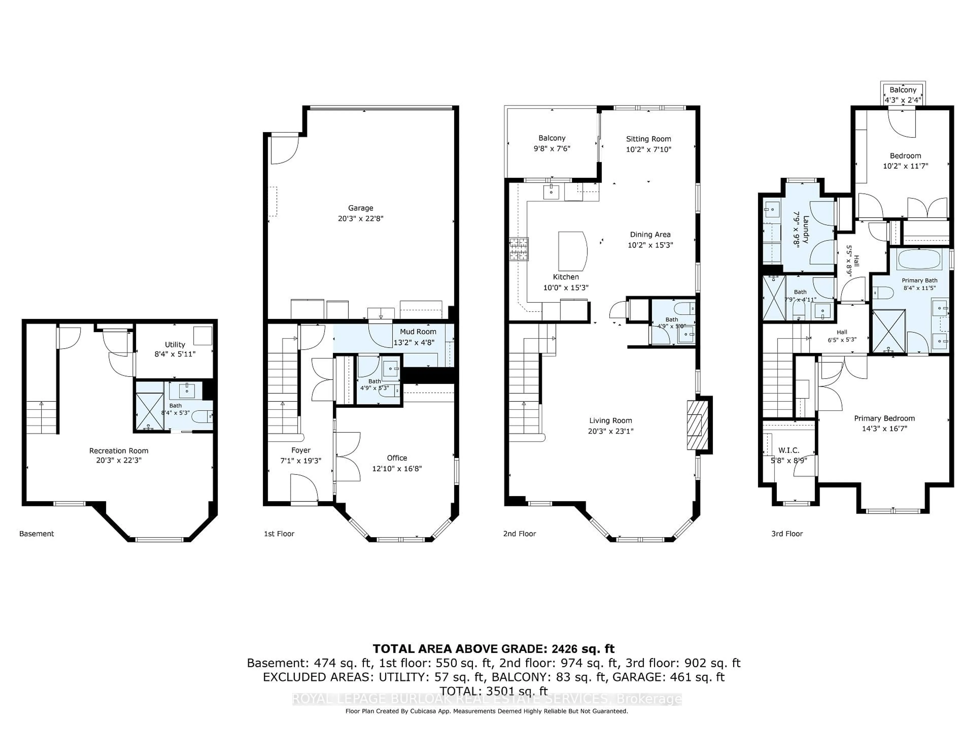 Floor plan for 2061 Maria St #1, Burlington Ontario L7R 0B5