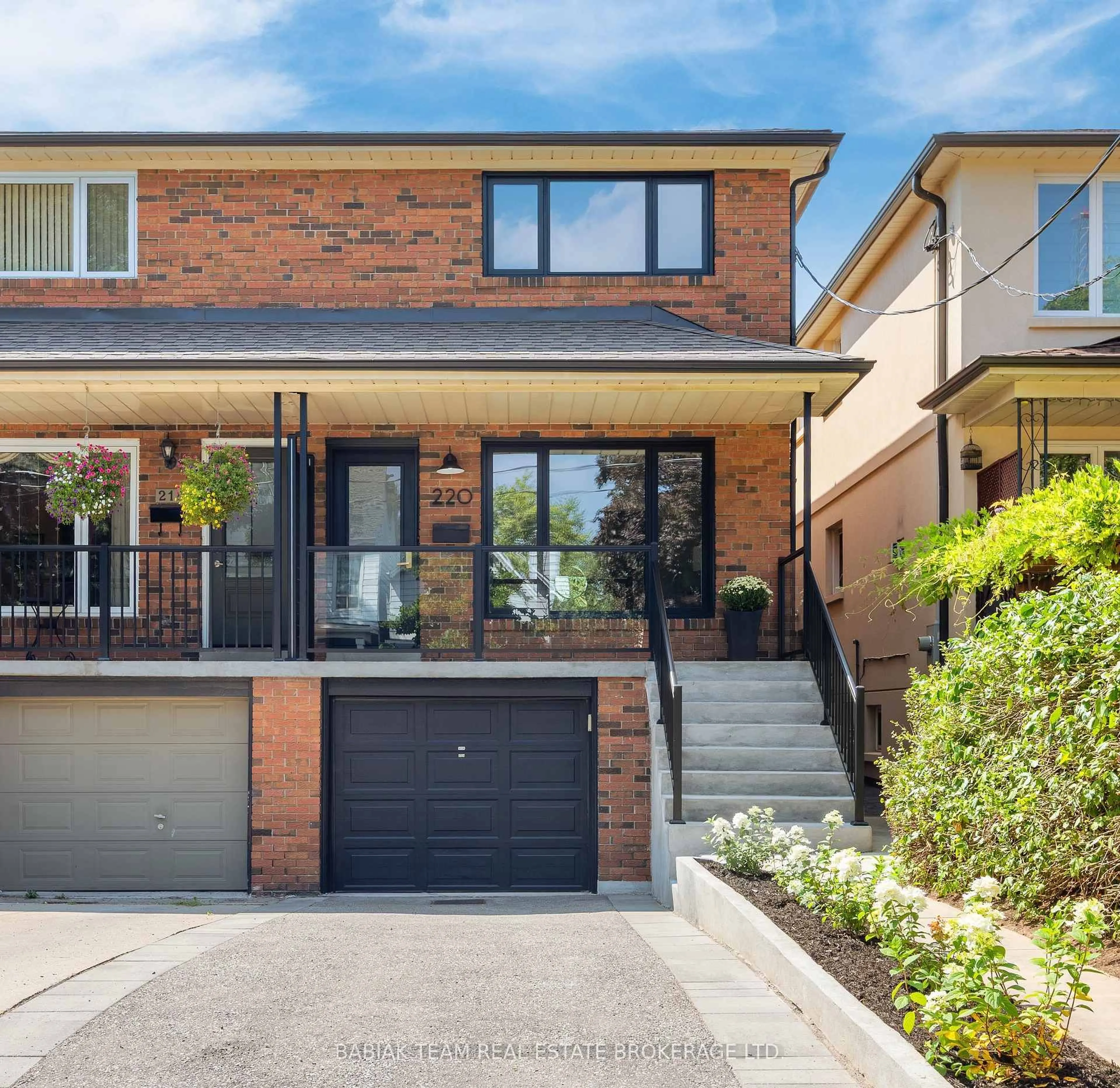 Home with brick exterior material, street for 220 Medland St, Toronto Ontario M6P 2N7