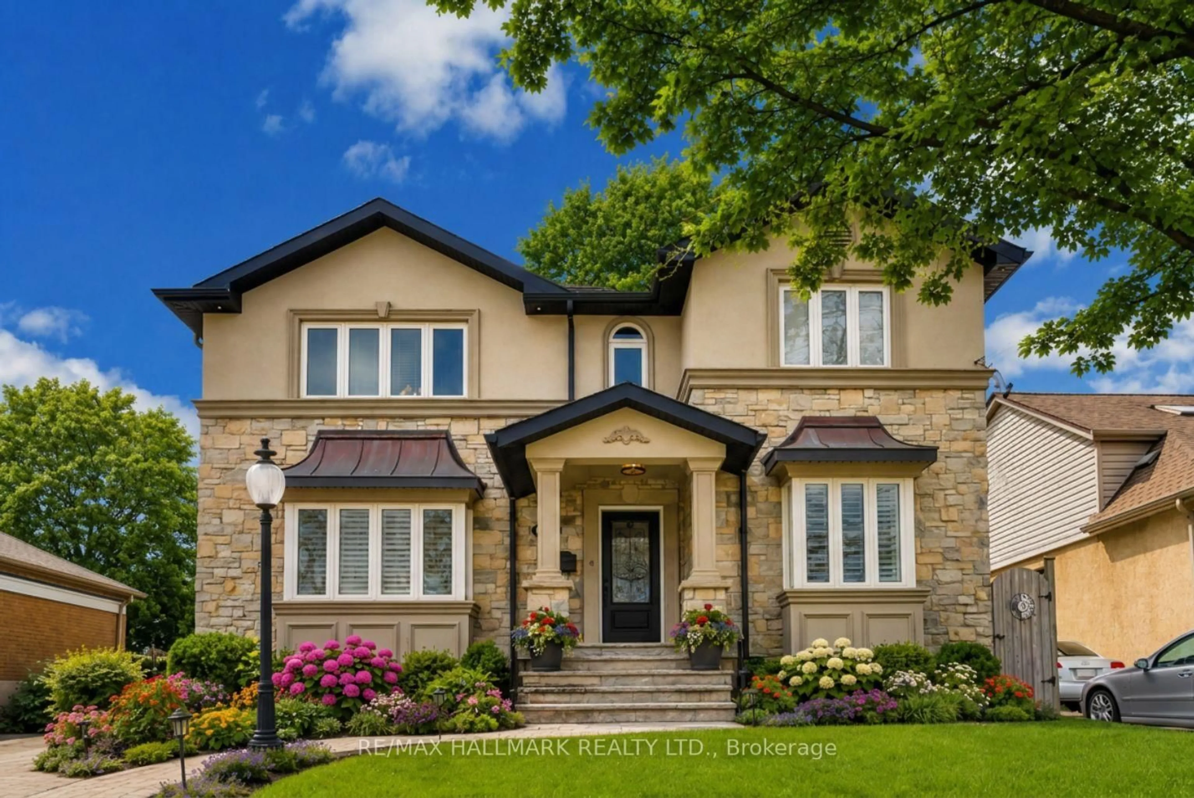 Home with brick exterior material, street for 76 Ashbourne Dr, Toronto Ontario M9B 4H5