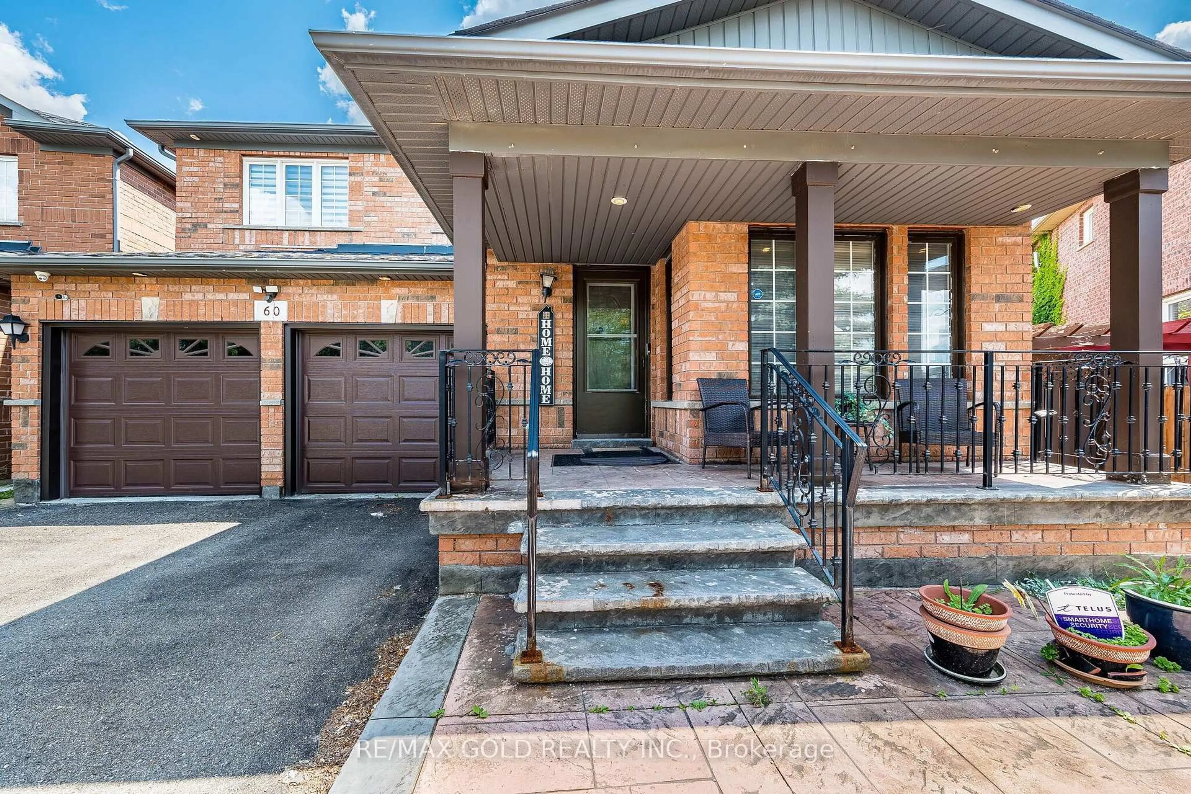 Home with brick exterior material, street for 60 Four Seasons Circ, Brampton Ontario L7A 2A7