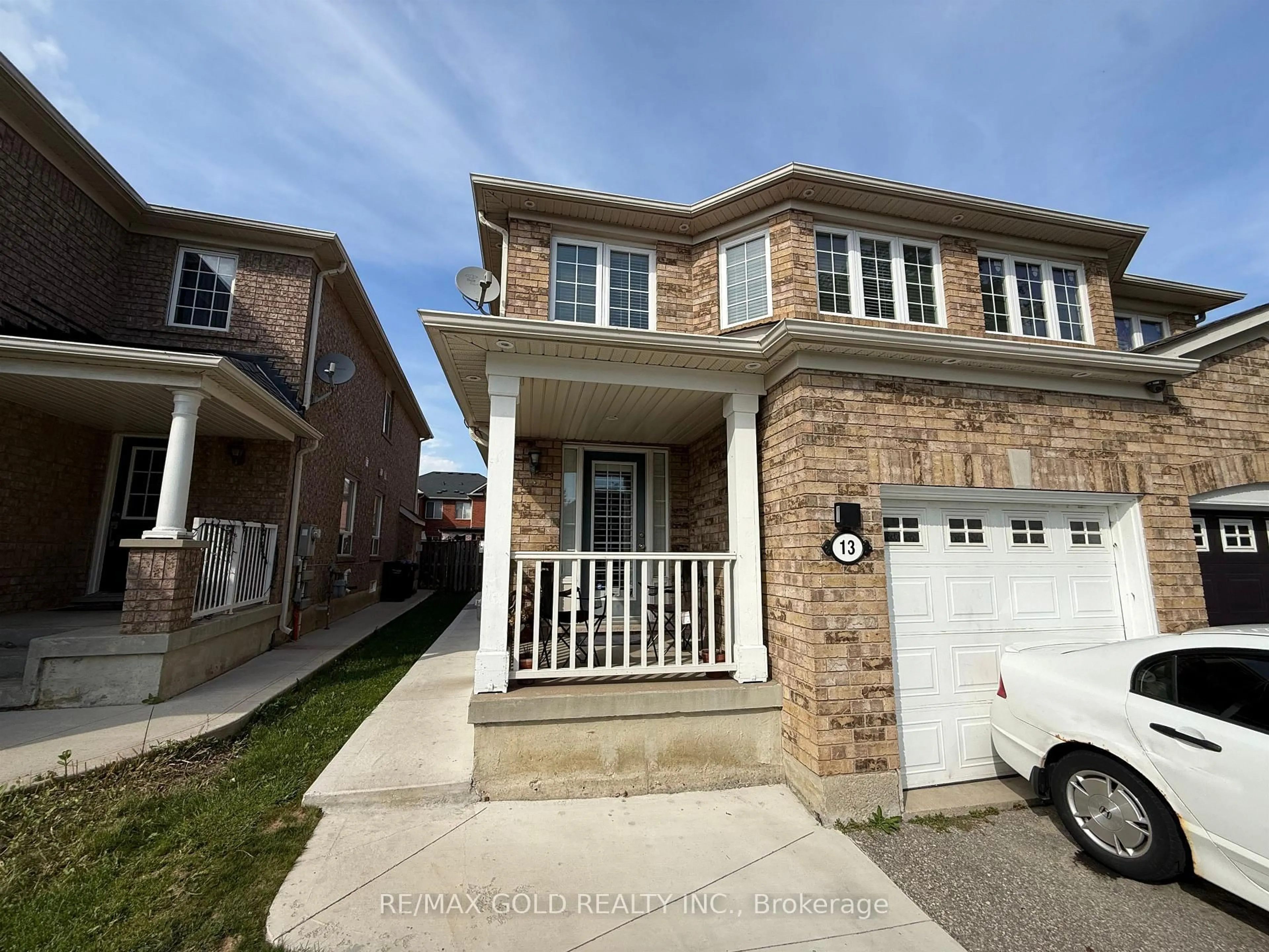 Home with brick exterior material, street for 13 Eastway St, Brampton Ontario L6S 6L5