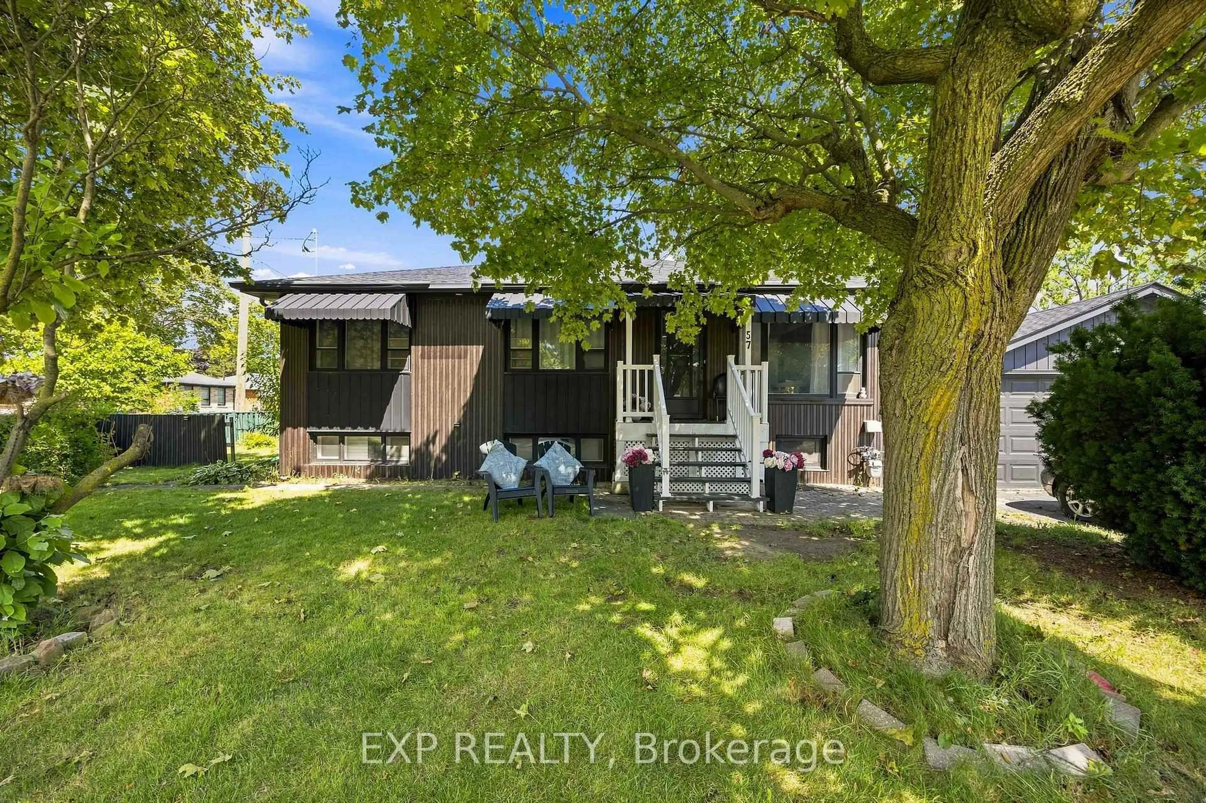 A pic from outside/outdoor area/front of a property/back of a property/a pic from drone, street for 57 Brisco St, Brampton Ontario L6V 1X1