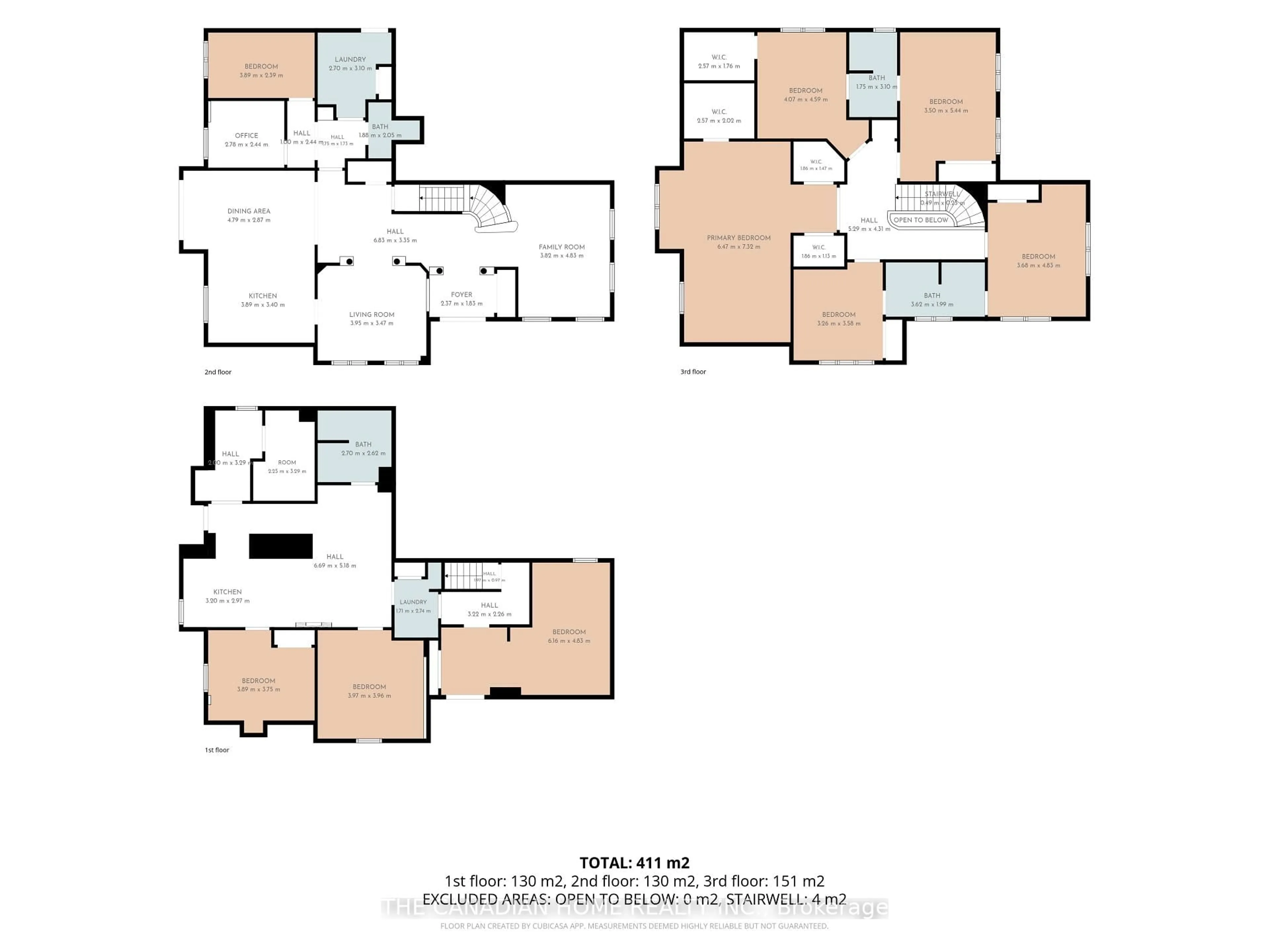 Floor plan for 84 Royal West Dr, Brampton Ontario L6X 0V9