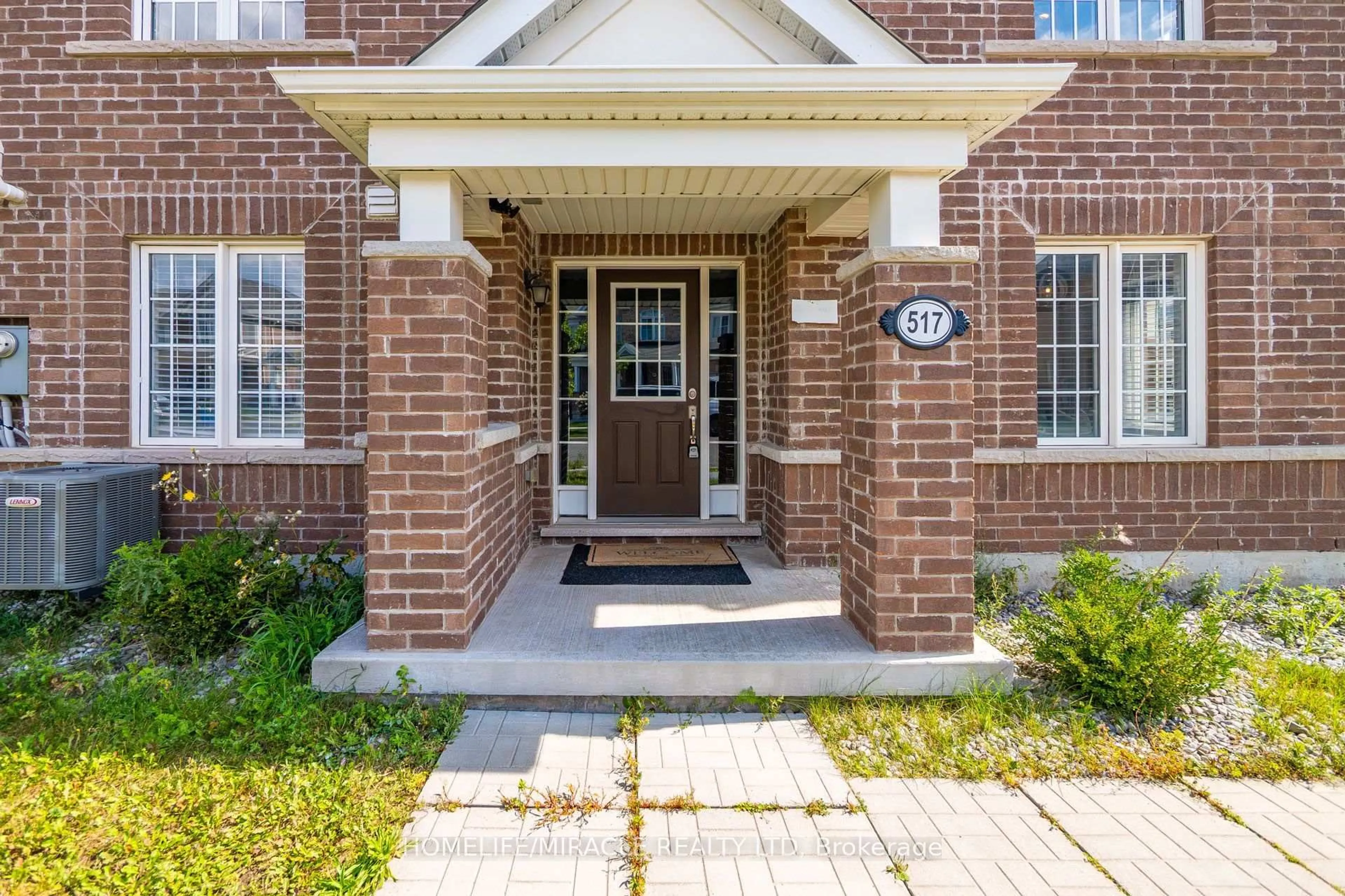 Home with brick exterior material, street for 517 Allport Gate, Milton Ontario L9T 9J2