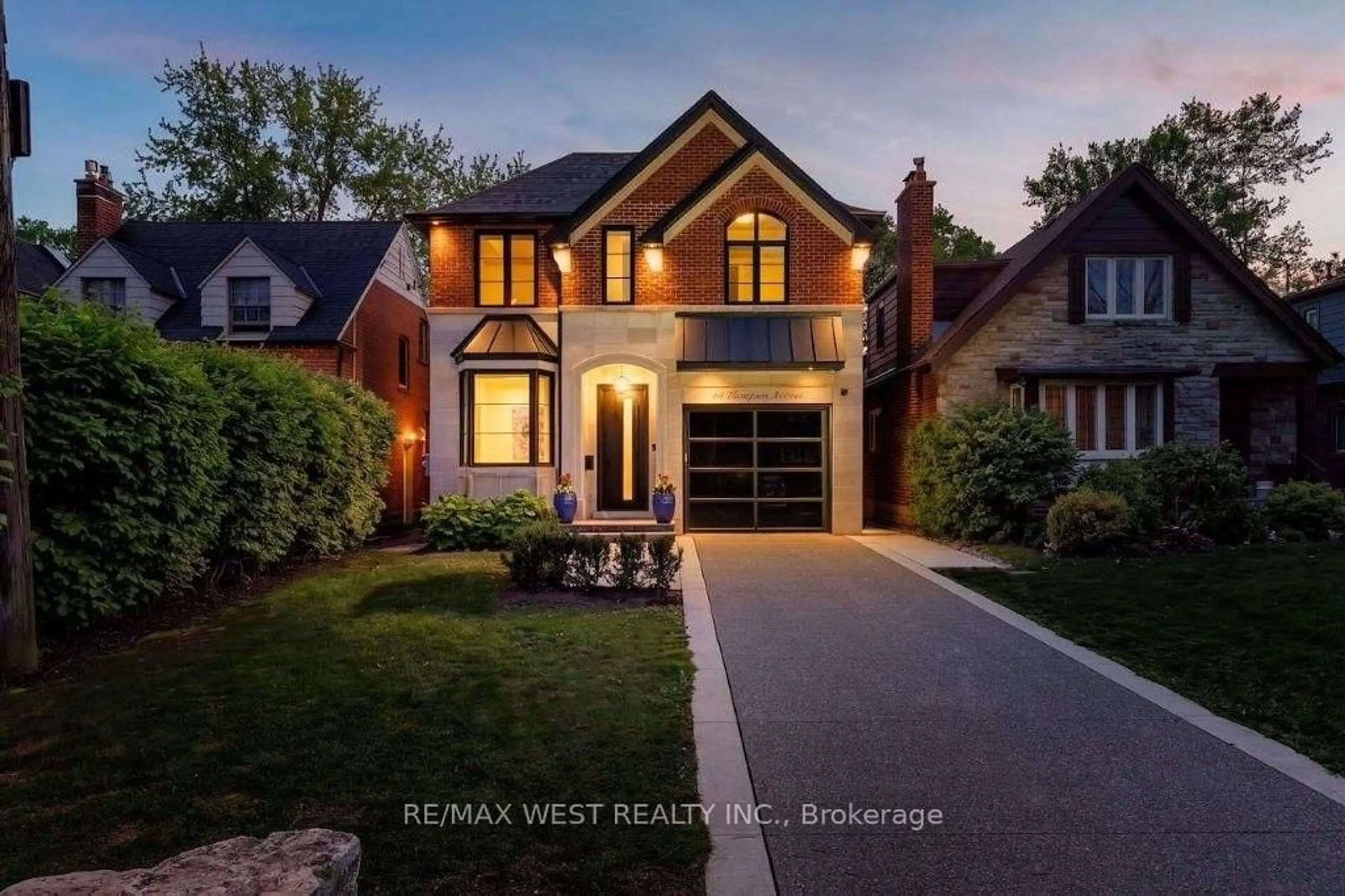 Home with brick exterior material, street for 64 Thompson Ave, Toronto Ontario M8Z 3T4
