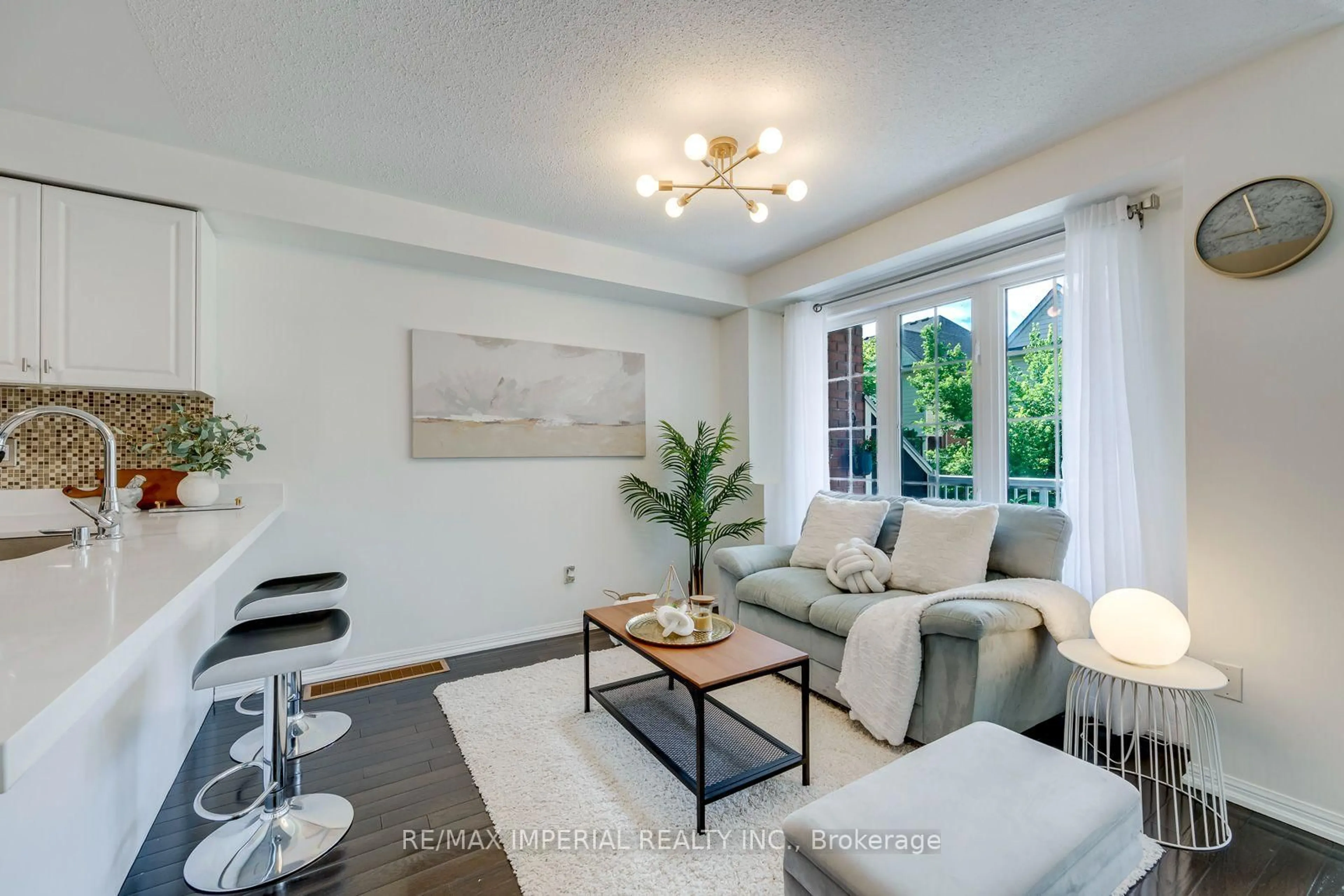 Living room with furniture, unknown for 620 Ferguson Dr #86, Milton Ontario L9T 0M8