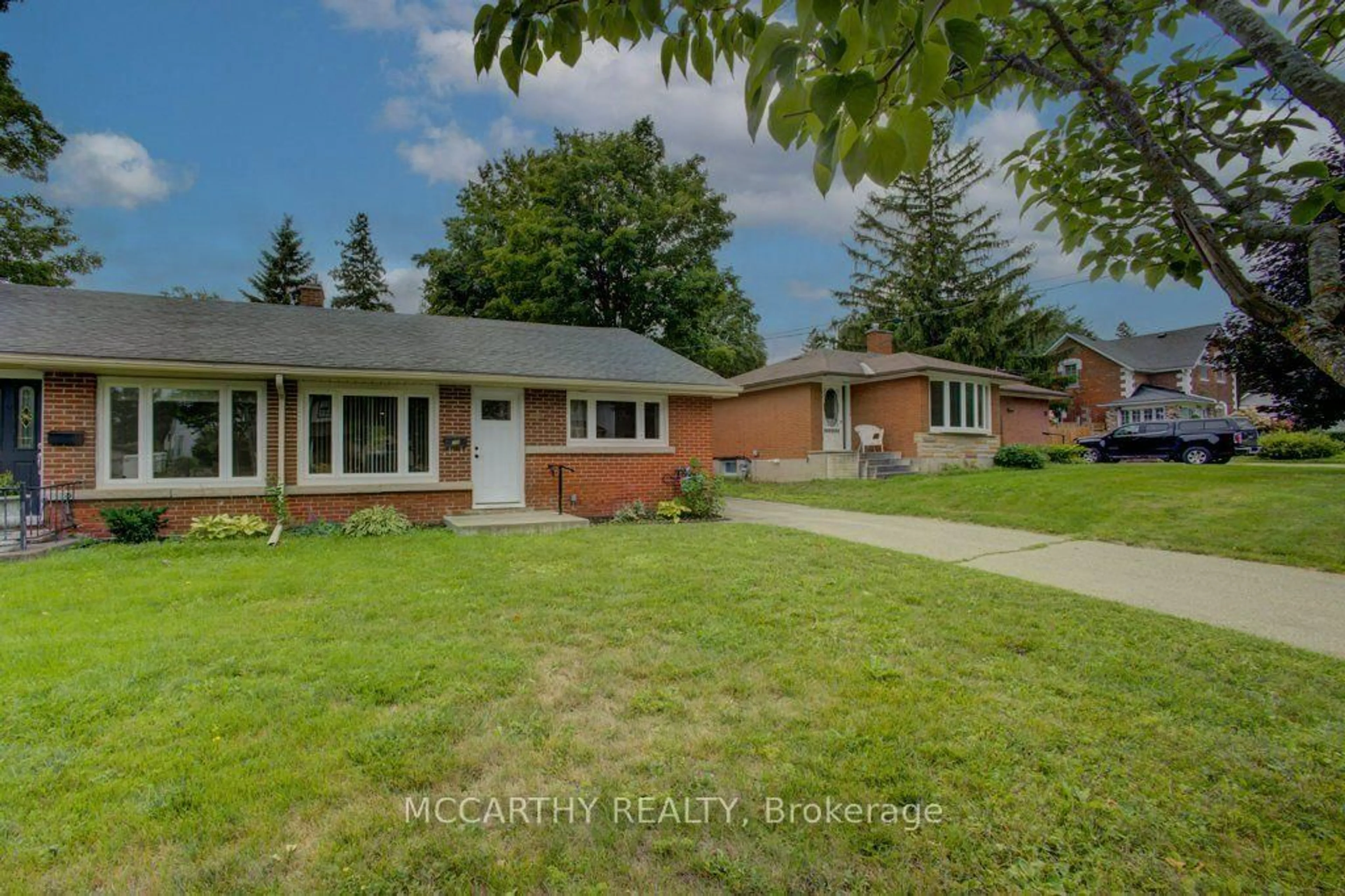 Home with brick exterior material, street for 20 Sarah St, Orangeville Ontario L9W 2L8