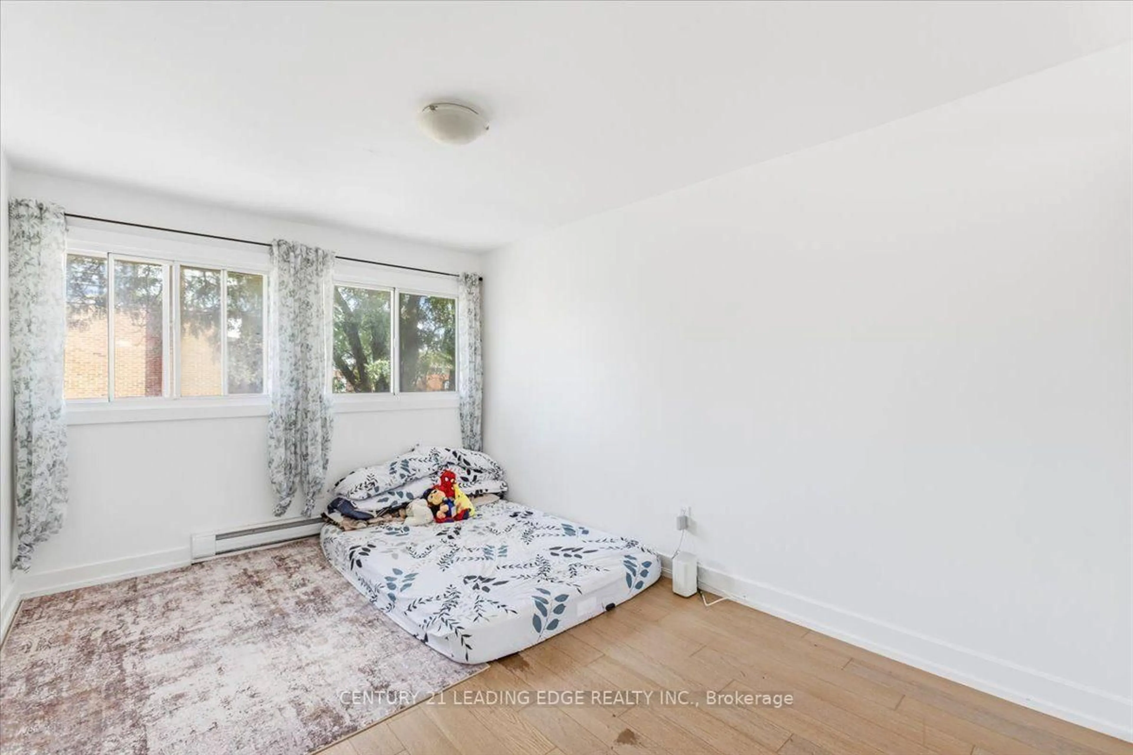 Bedroom with bed, unknown for 28 Sebastian Cabot Way #43, Toronto Ontario M3N 2T3