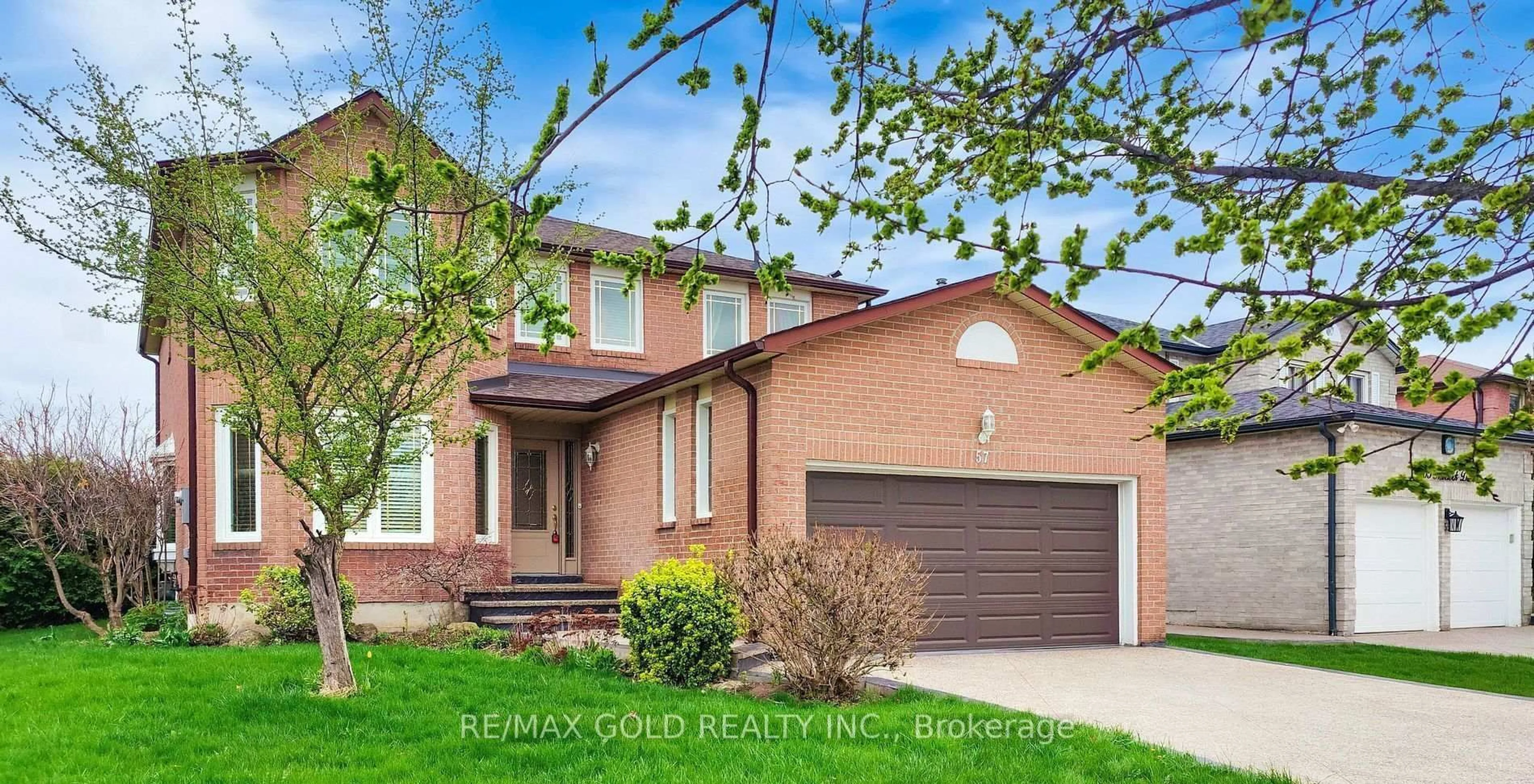 Home with brick exterior material, street for 57 Havelock Dr, Brampton Ontario L6W 4A8