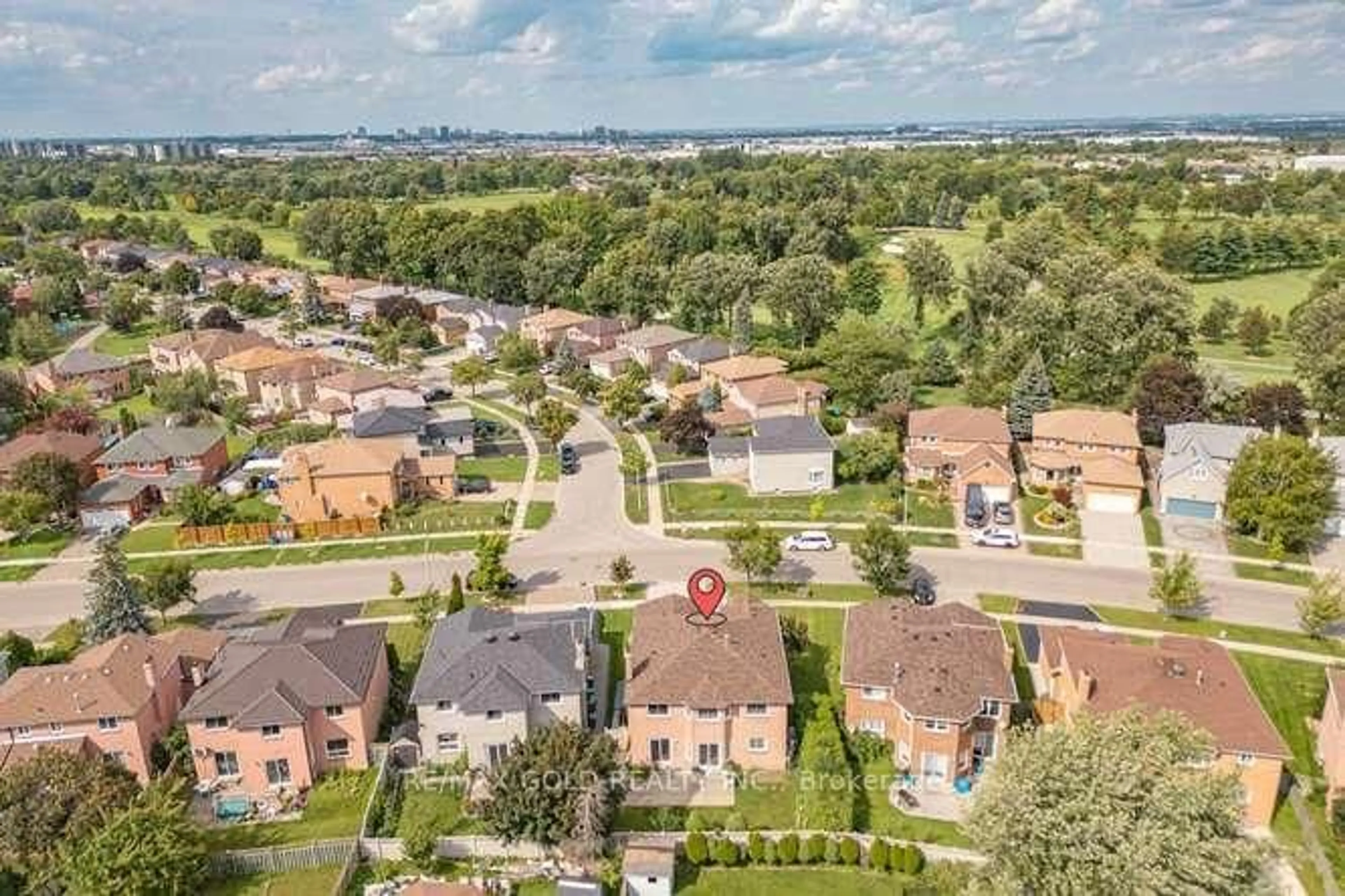 A pic from outside/outdoor area/front of a property/back of a property/a pic from drone, street for 57 Havelock Dr, Brampton Ontario L6W 4A8