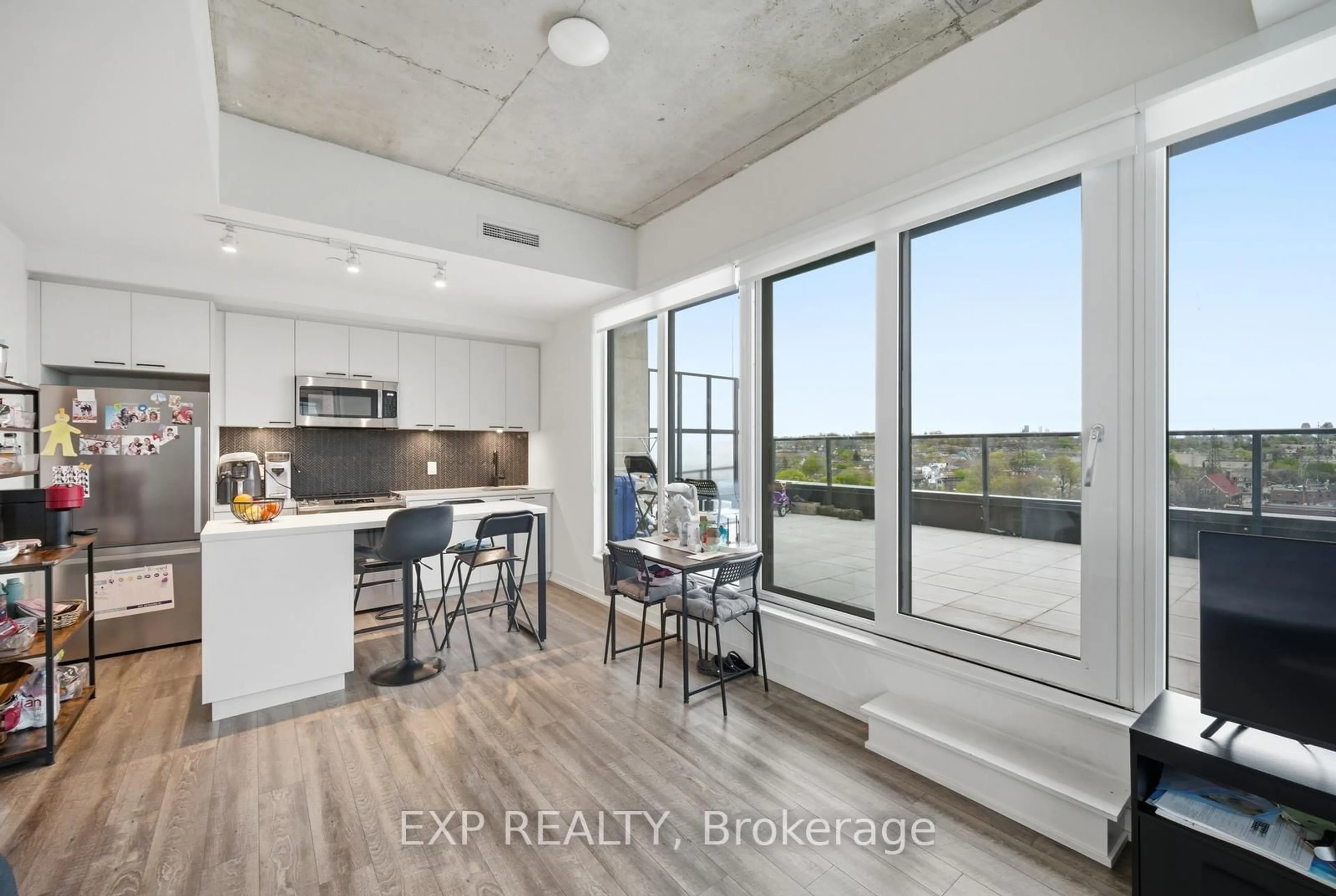 Open concept kitchen, unknown for 1808 St Clair Ave #804, Toronto Ontario M6N 0C1