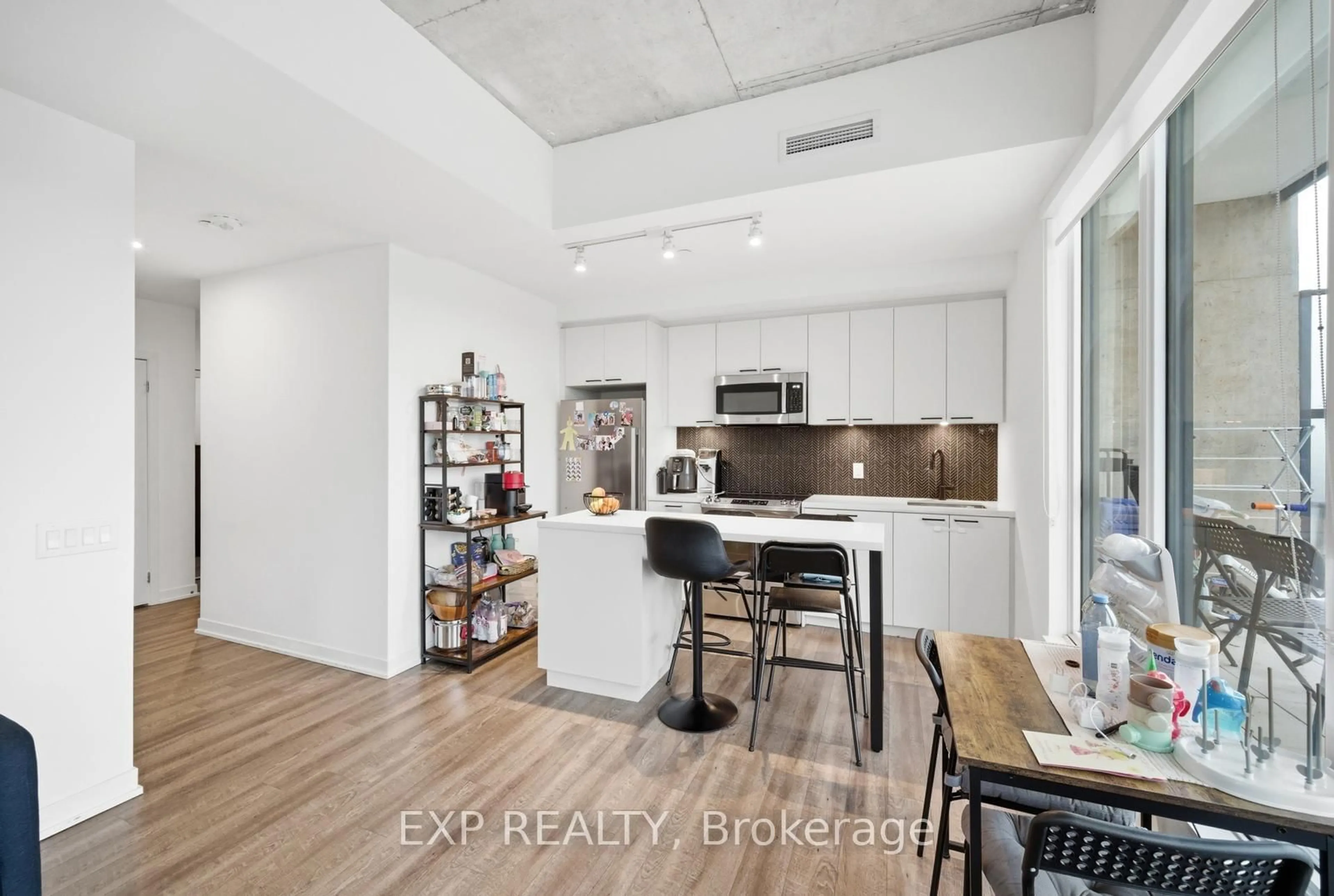 Open concept kitchen, unknown for 1808 St Clair Ave #804, Toronto Ontario M6N 0C1