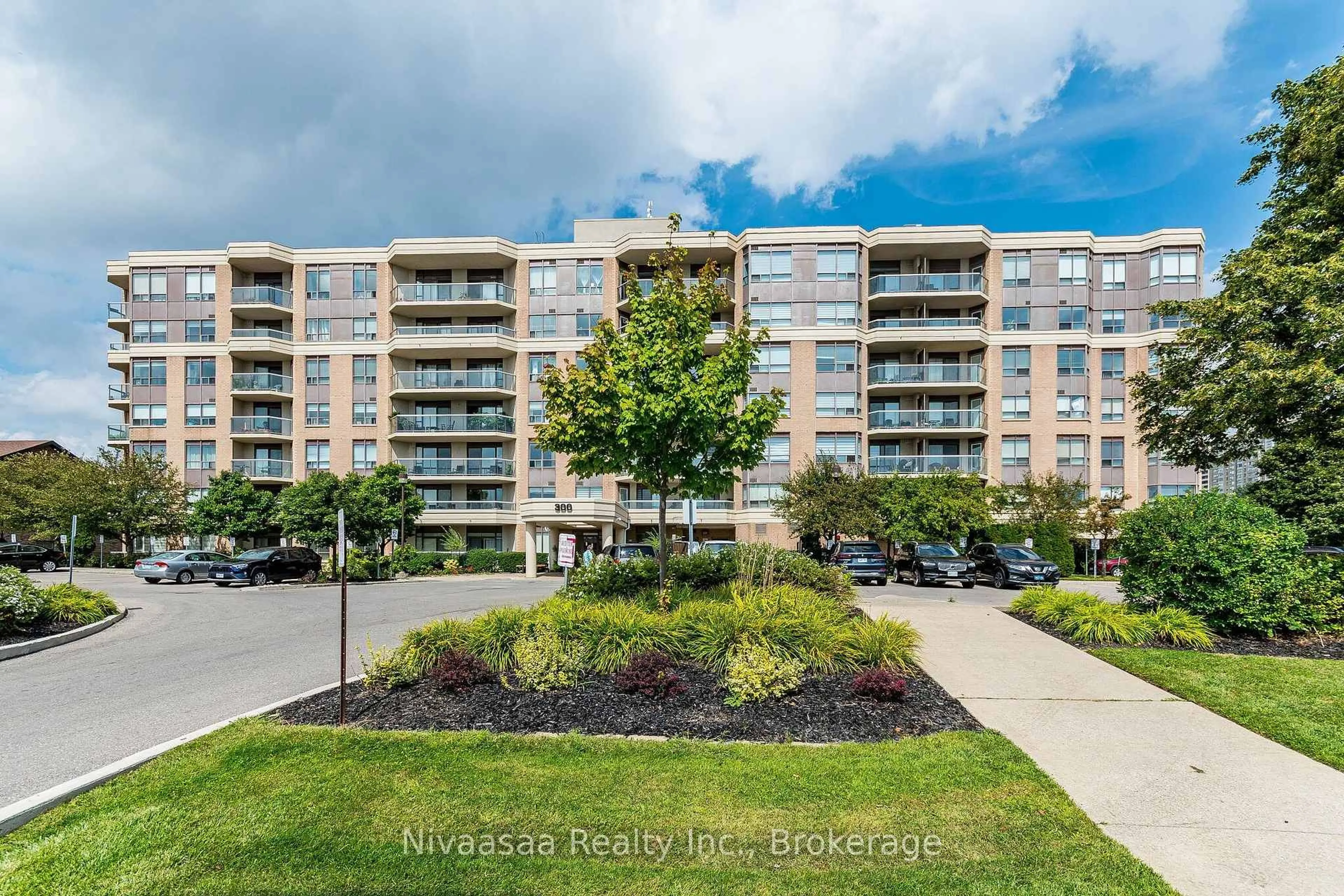 A pic from outside/outdoor area/front of a property/back of a property/a pic from drone, unknown for 300 Ray Lawson Blvd #514, Brampton Ontario L6Y 5H5