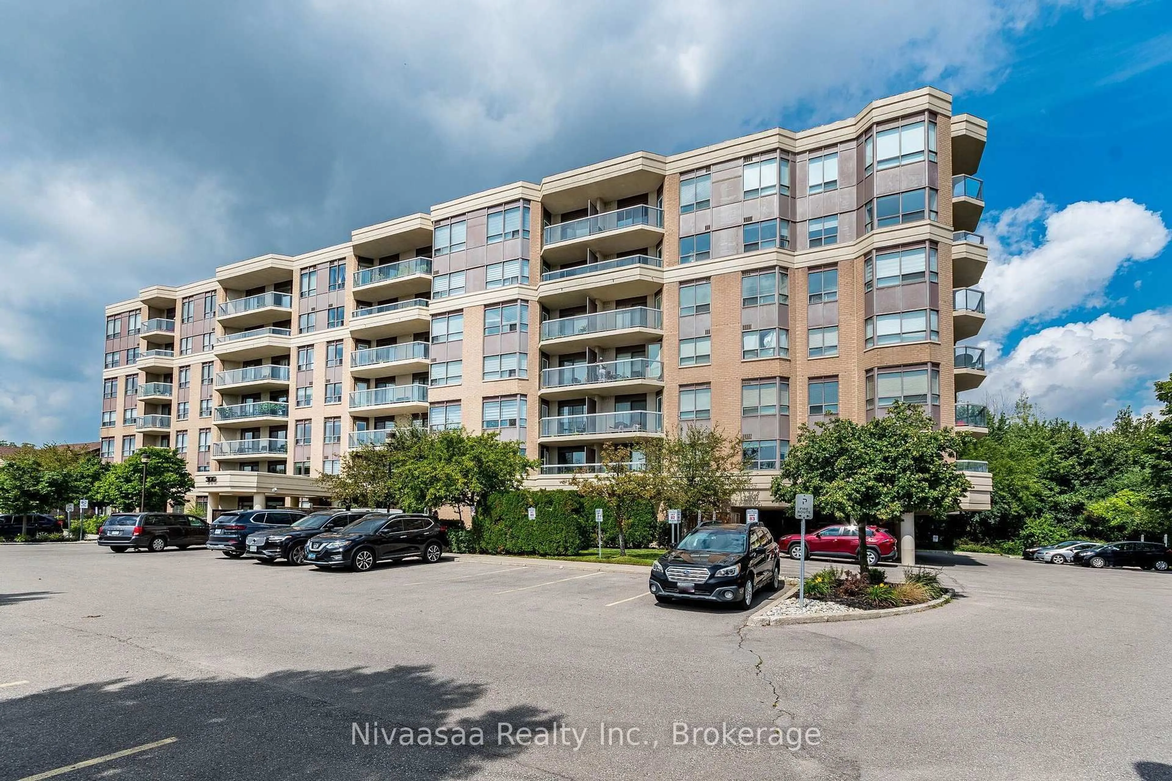 A pic from outside/outdoor area/front of a property/back of a property/a pic from drone, unknown for 300 Ray Lawson Blvd #514, Brampton Ontario L6Y 5H5
