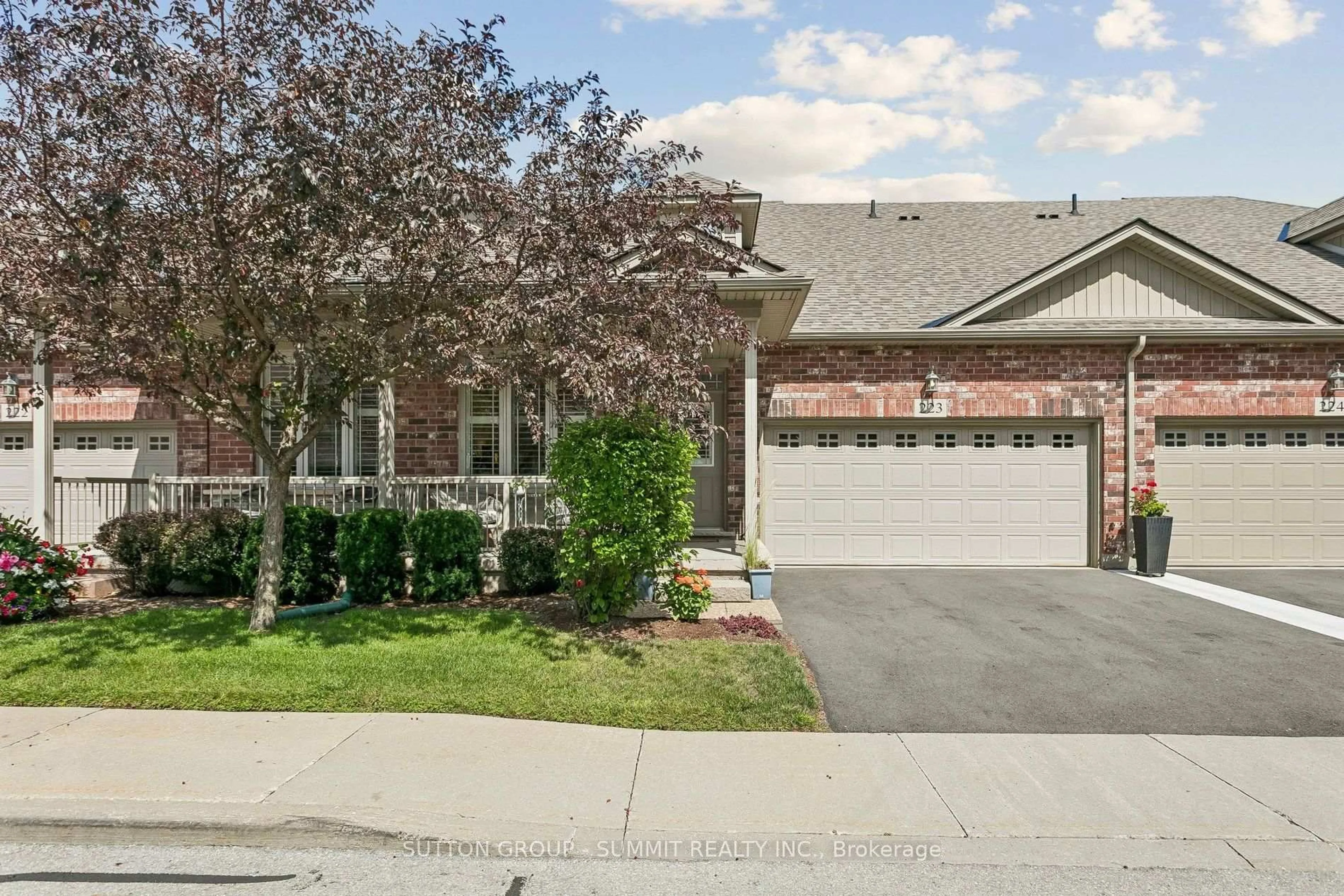 Home with brick exterior material, street for 2120 Itabashi Way #223, Burlington Ontario L7M 0V3