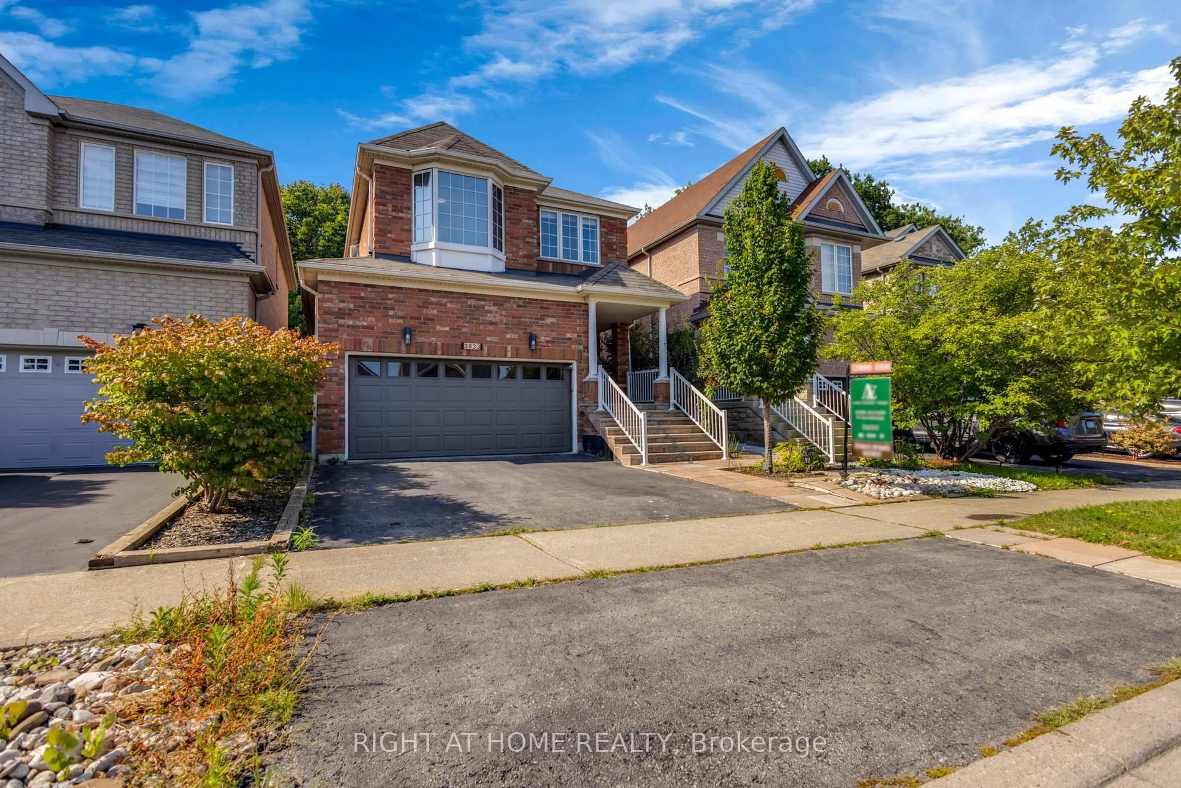 Home with brick exterior material, street for 3833 Quiet Creek Dr, Mississauga Ontario L5M 8B1