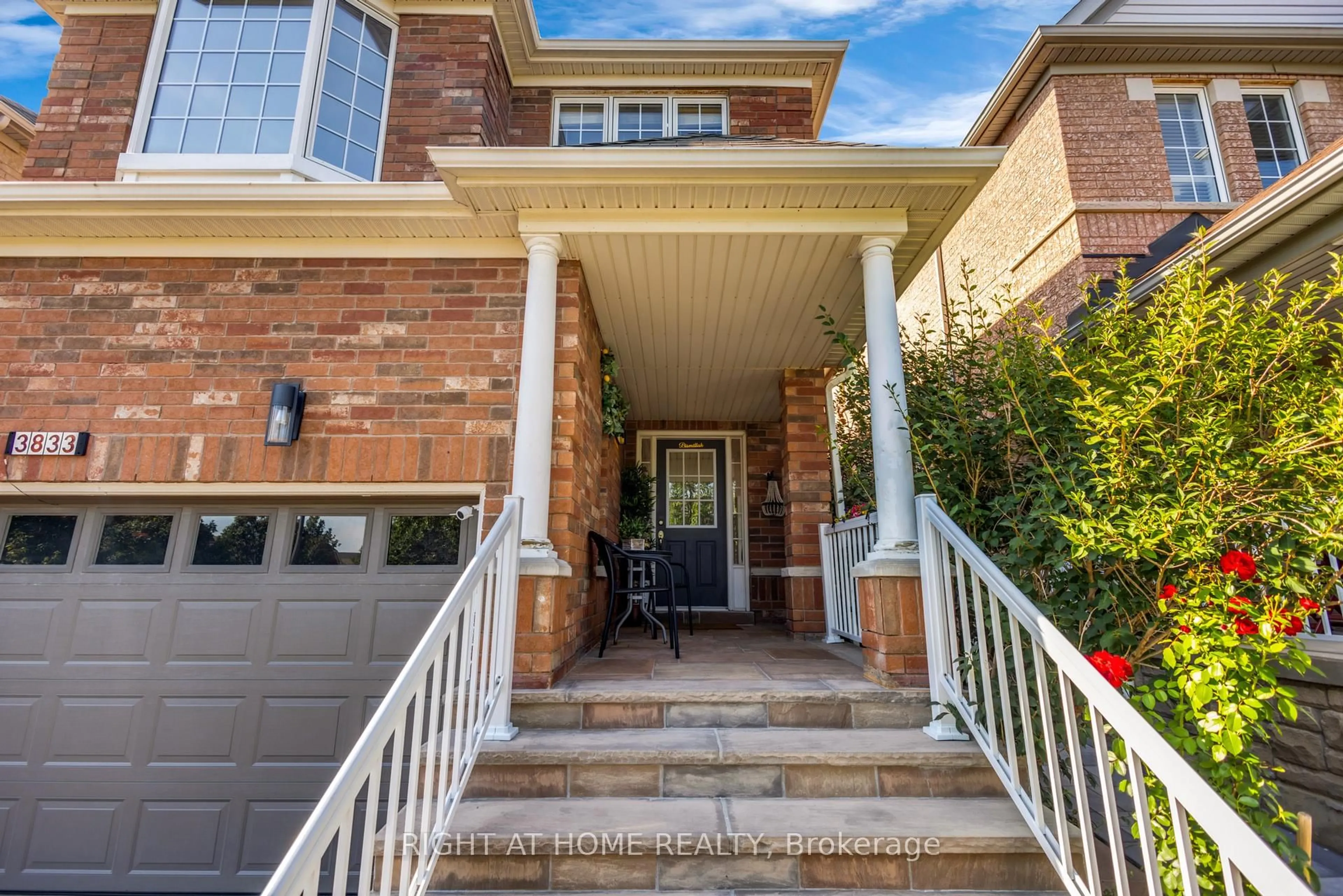 Home with brick exterior material, street for 3833 Quiet Creek Dr, Mississauga Ontario L5M 8B1