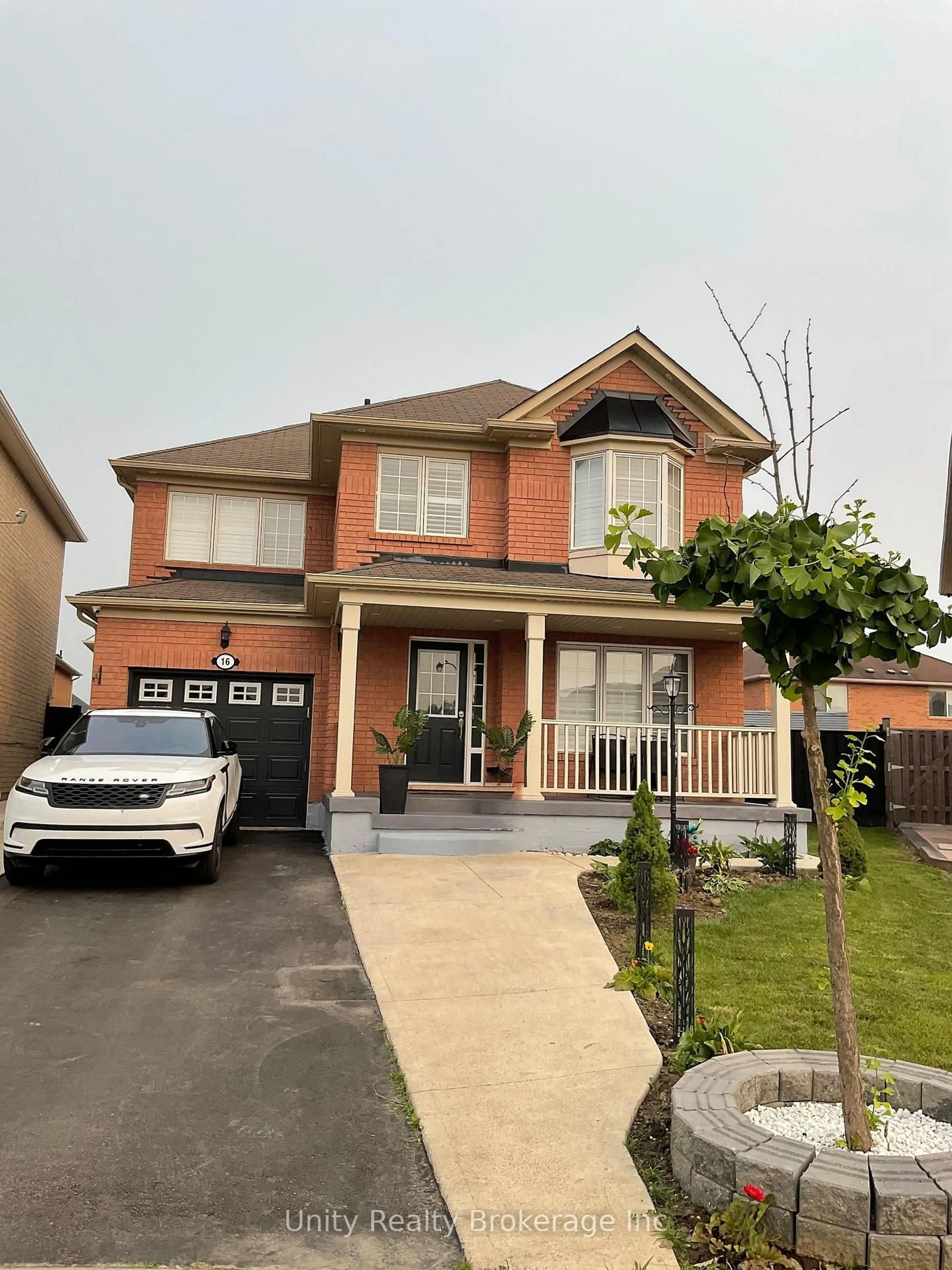 Home with brick exterior material, street for 16 Benmore Cres, Brampton Ontario L6P 2S8
