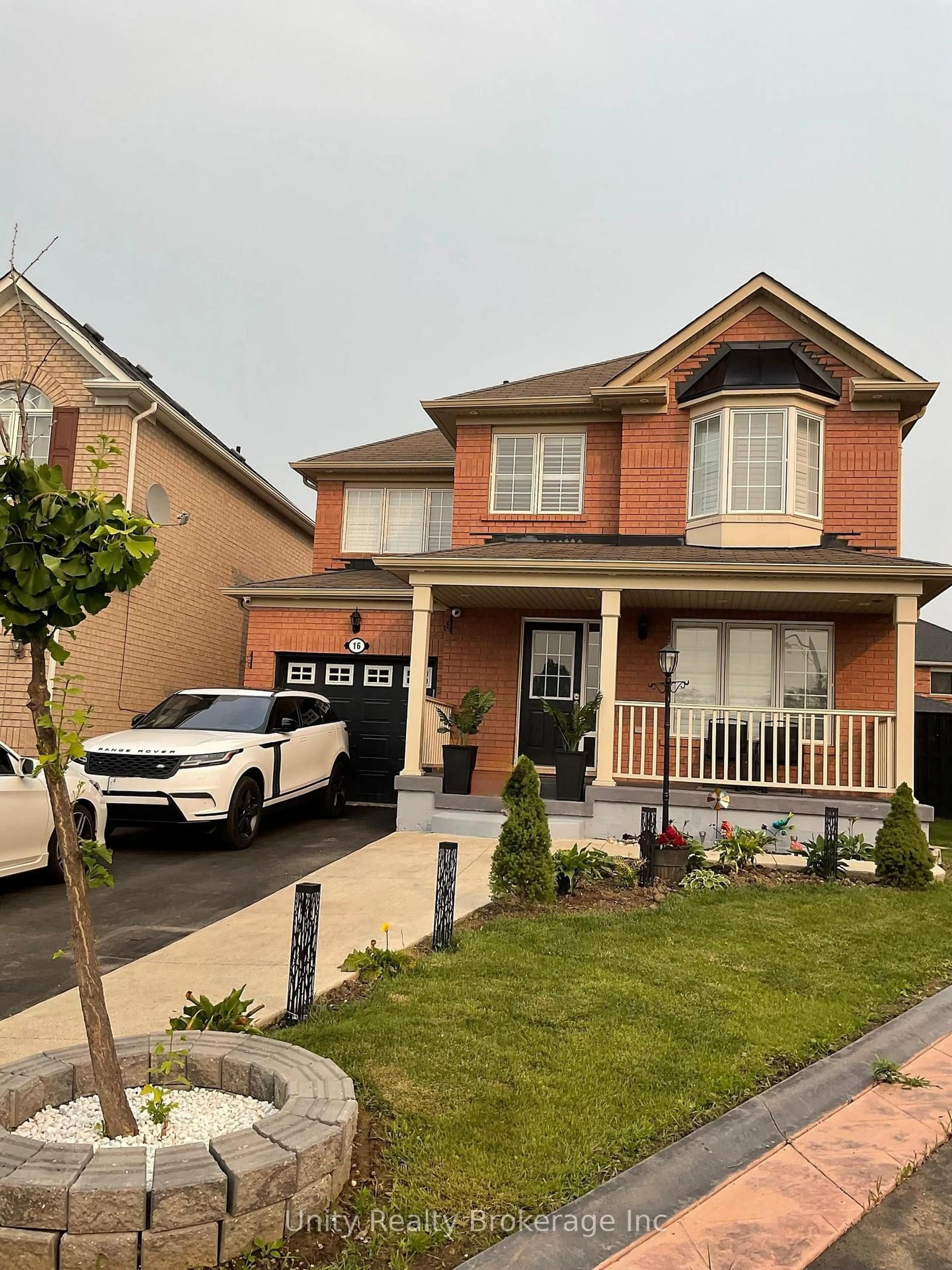 Home with brick exterior material, street for 16 Benmore Cres, Brampton Ontario L6P 2S8