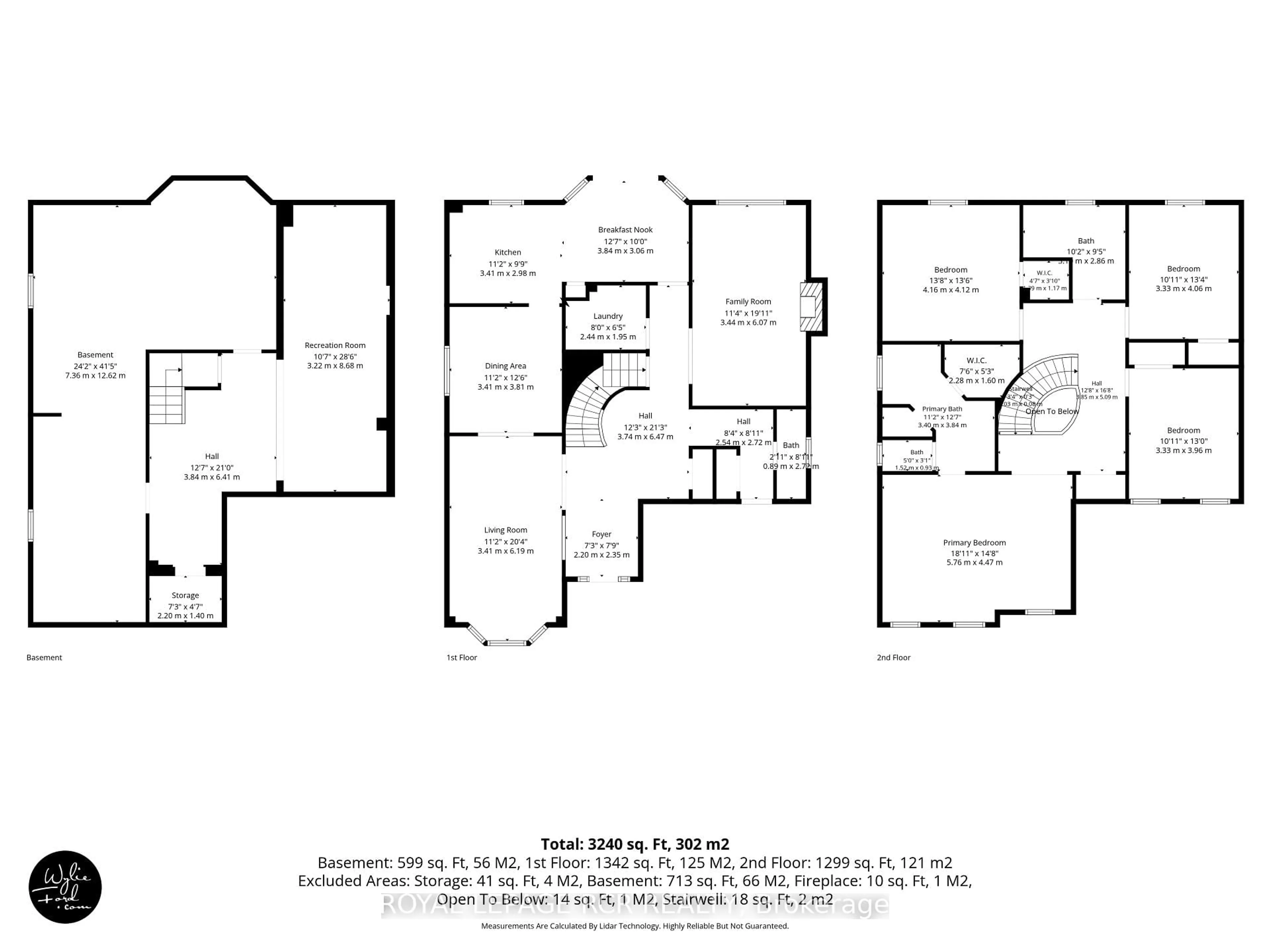 Floor plan for 18 Mccabe Cres, Caledon Ontario L7E 5W9