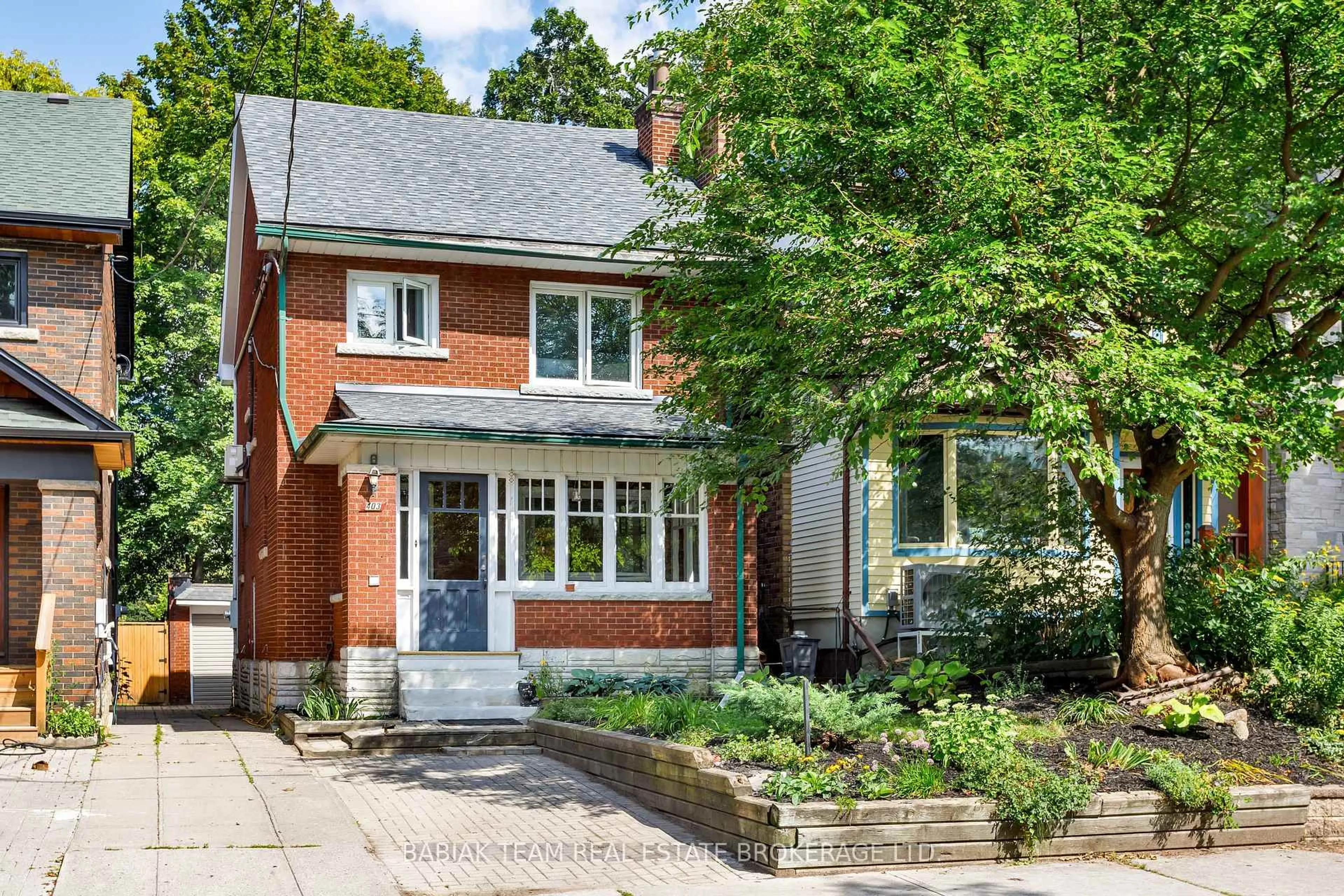 Home with brick exterior material, street for 403 Durie St, Toronto Ontario M6S 3G5