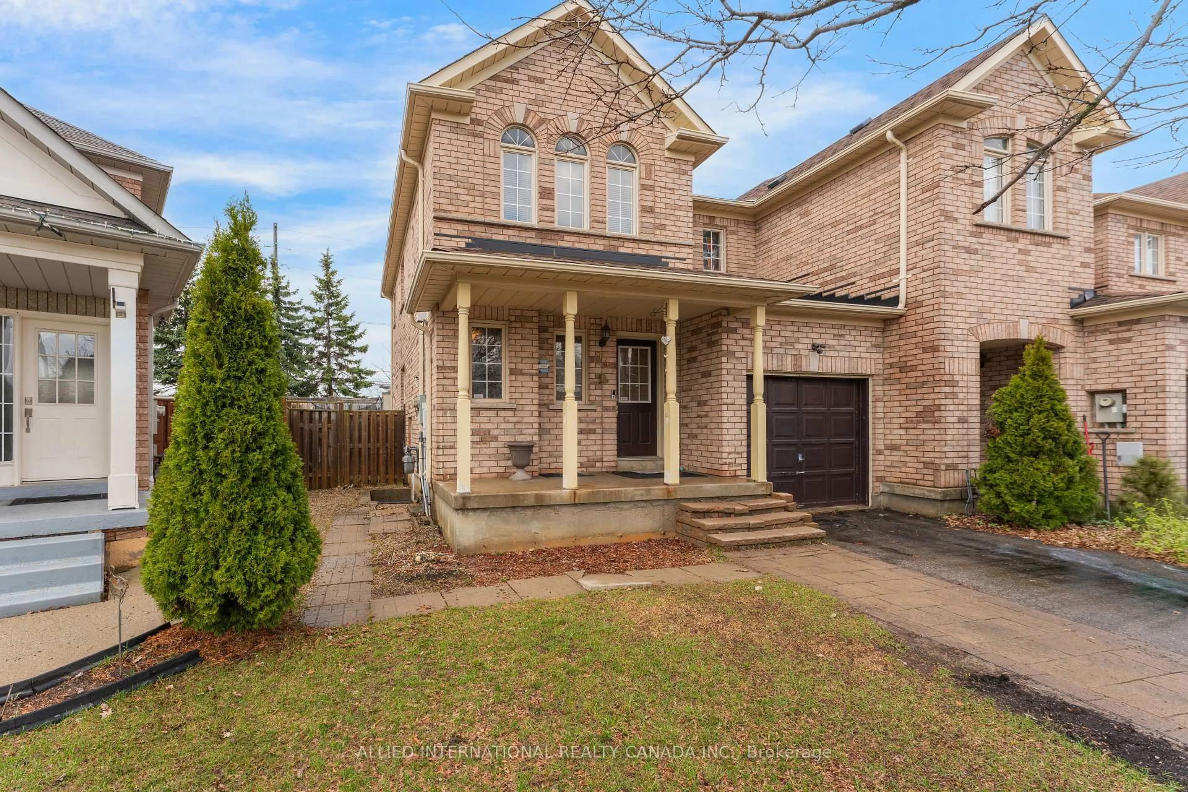 Home with brick exterior material, street for 94 Earth Star Tr, Brampton Ontario L6R 2N7