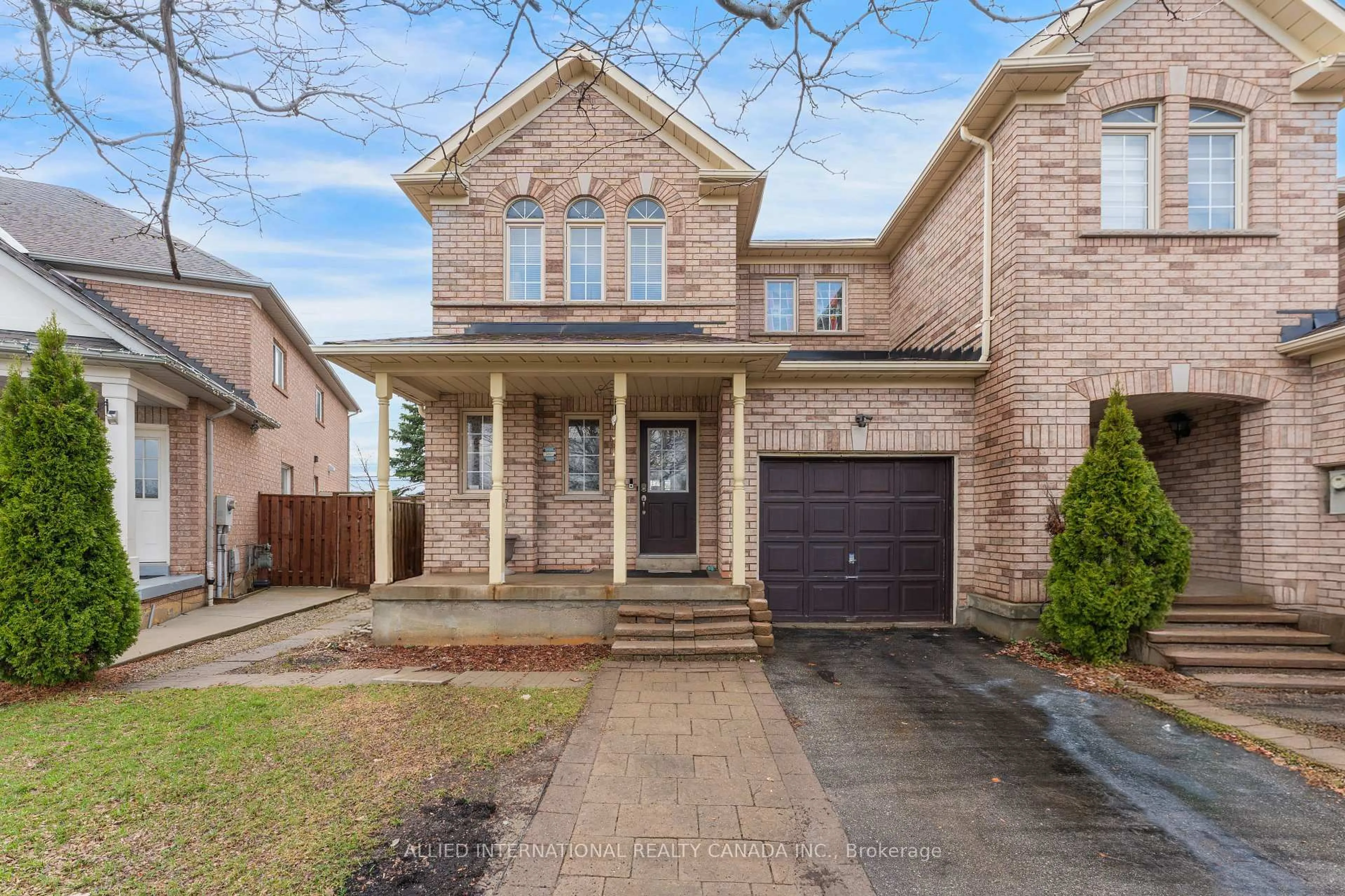 Home with brick exterior material, street for 94 Earth Star Tr, Brampton Ontario L6R 2N7