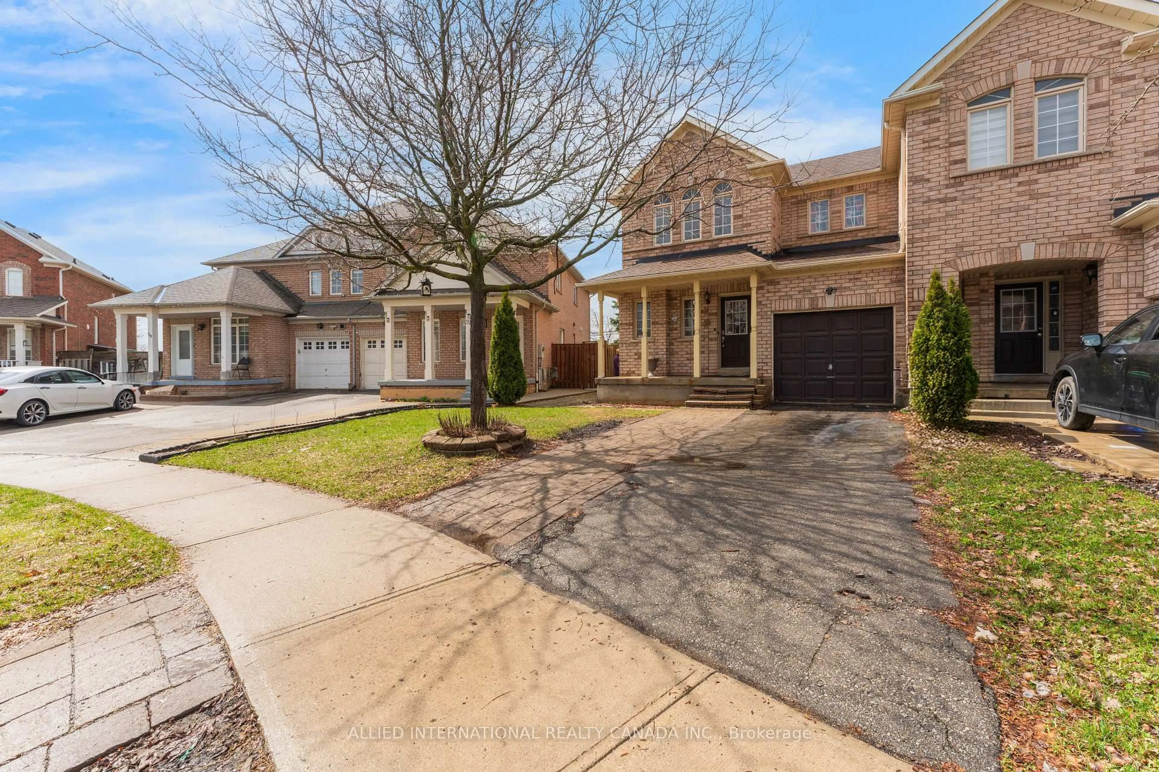 Home with brick exterior material, street for 94 Earth Star Tr, Brampton Ontario L6R 2N7