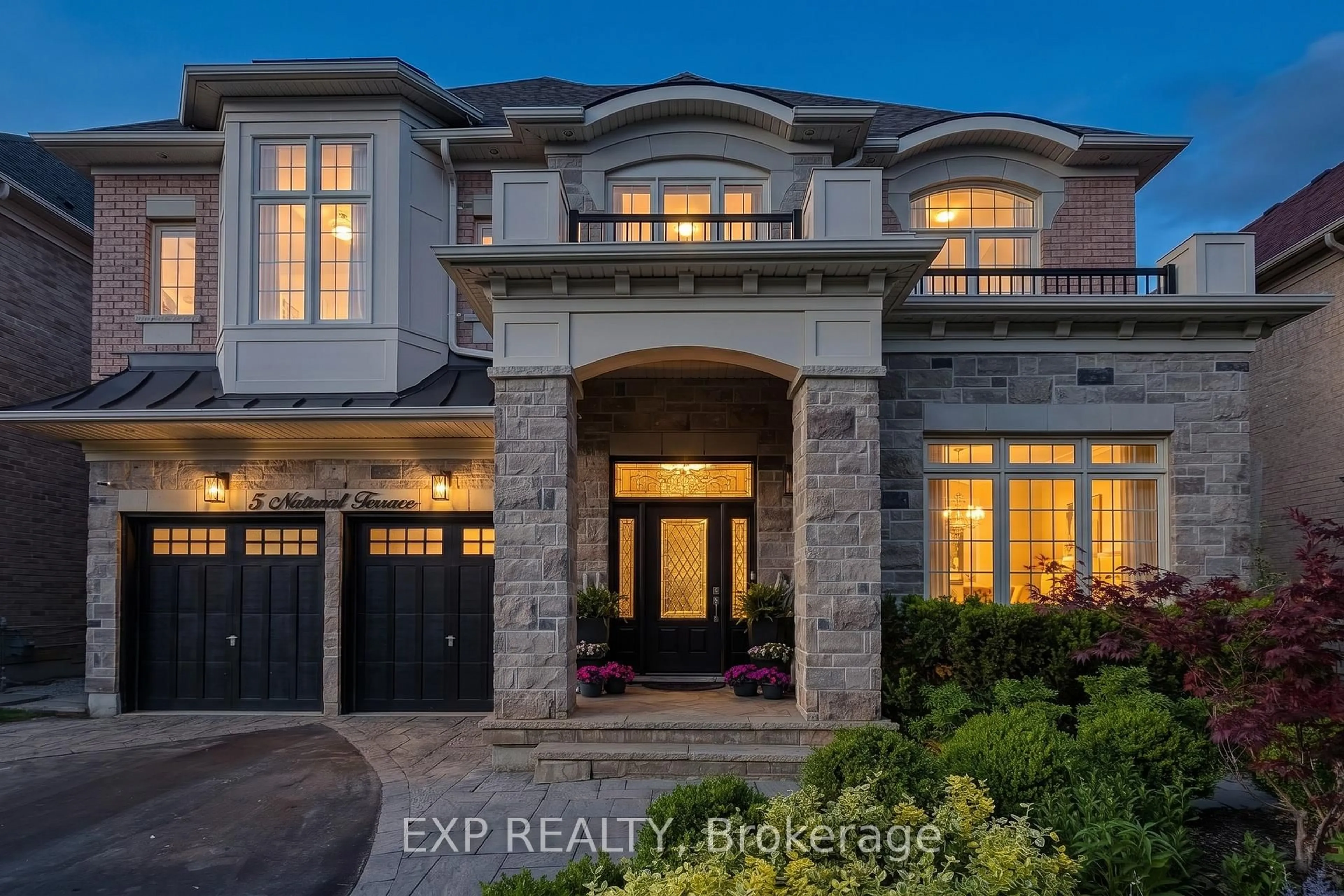 Home with brick exterior material, street for 5 Natural Terr, Brampton Ontario L6Y 6A5