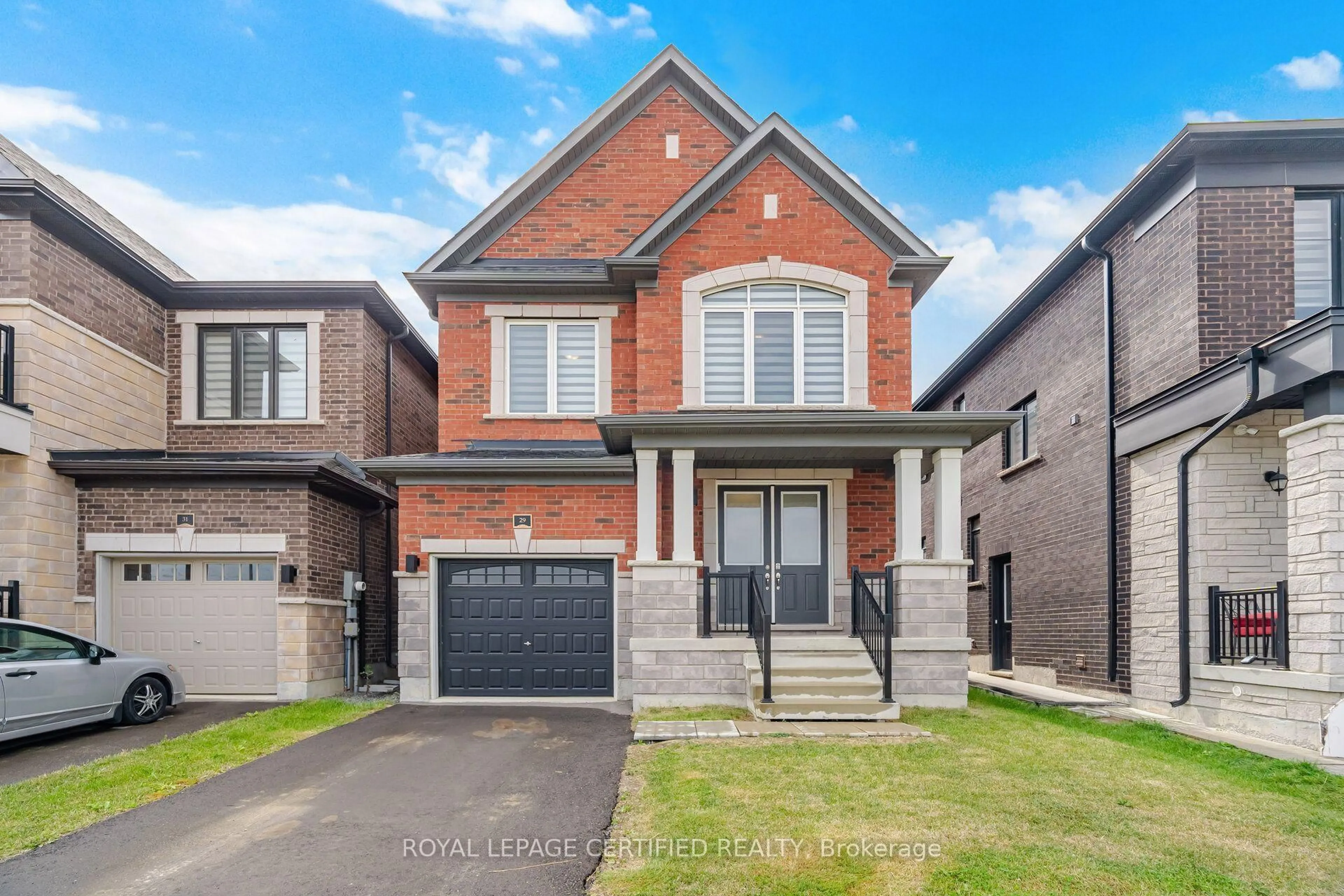 Home with brick exterior material, street for 29 Lippa Dr, Caledon Ontario L7C 4M3