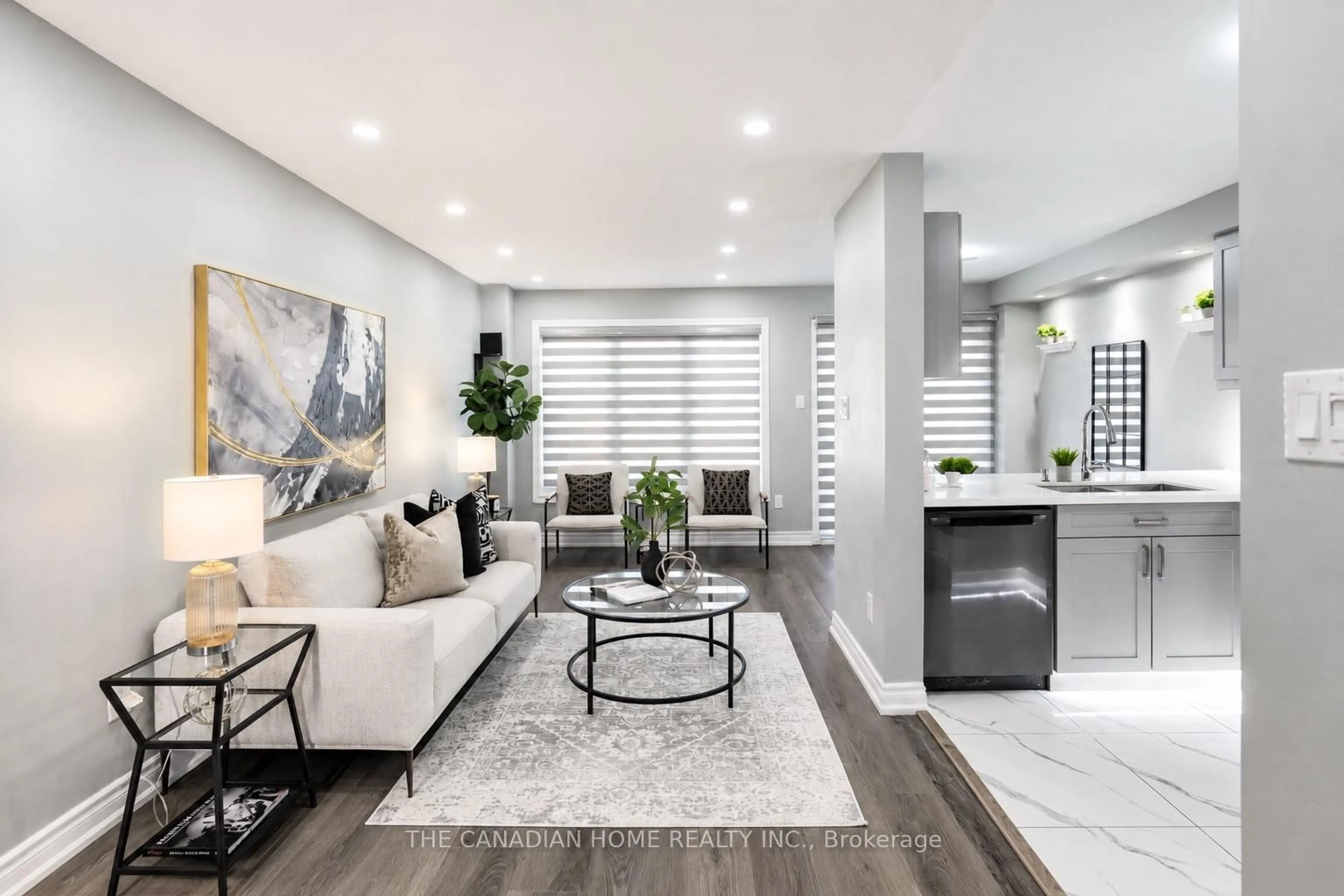 Living room with furniture, unknown for 124 Tomabrook Cres, Brampton Ontario L6R 0V5