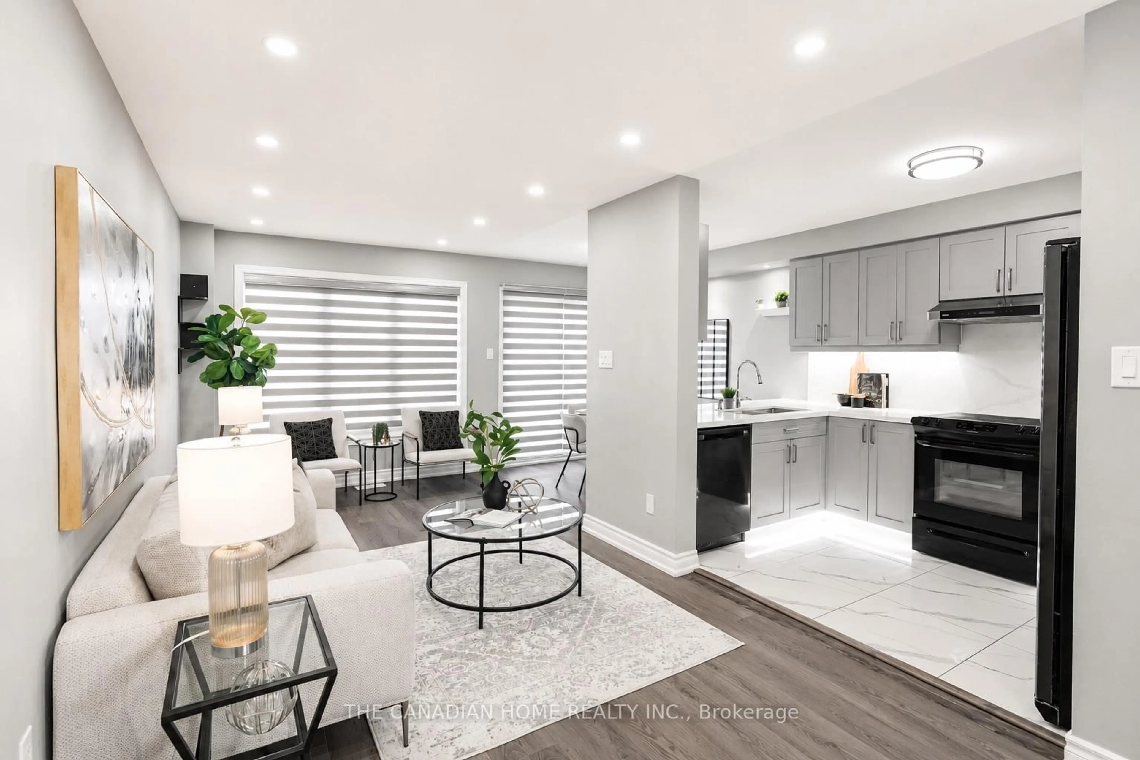 Open concept kitchen, unknown for 124 Tomabrook Cres, Brampton Ontario L6R 0V5
