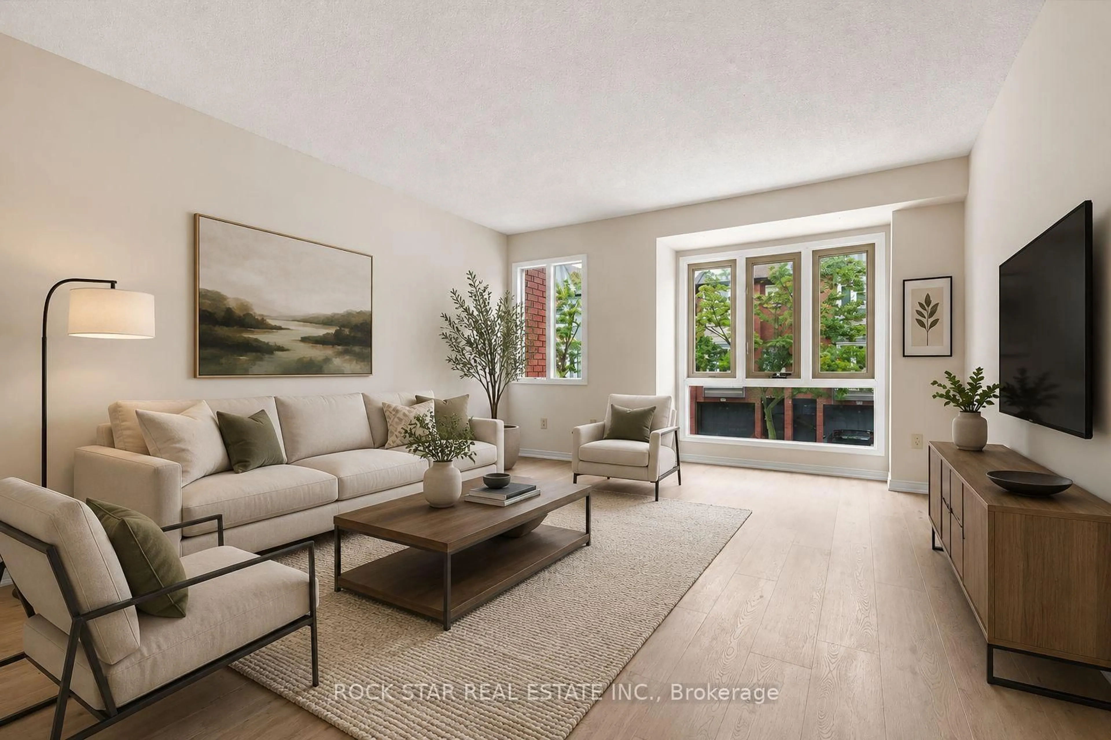 Living room with furniture, unknown for 895 Maple Ave #331, Burlington Ontario L7S 2H7