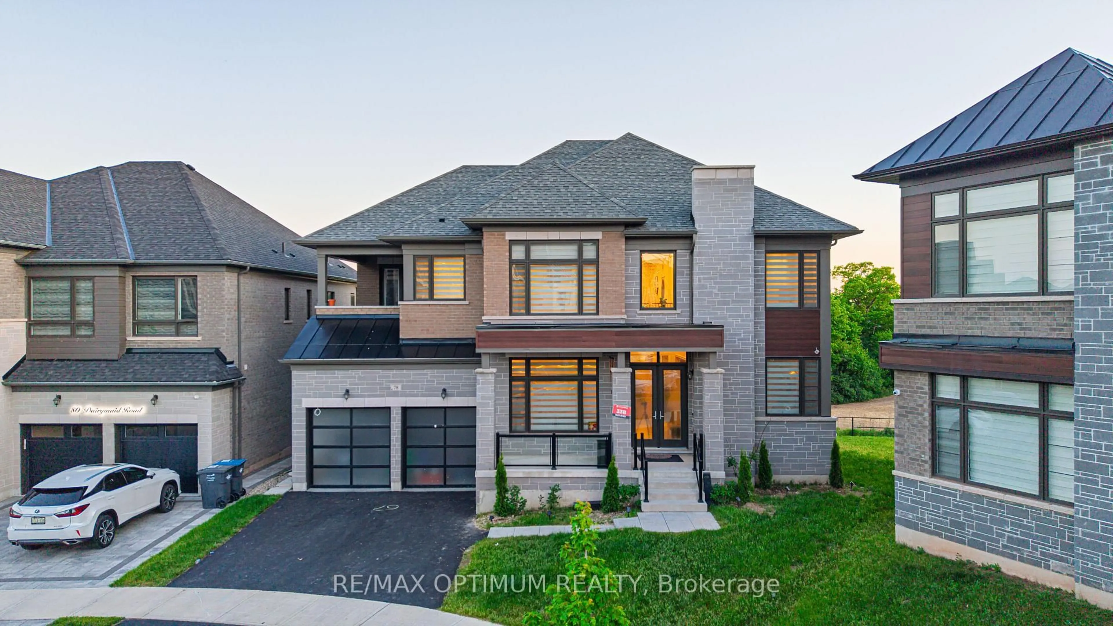 Home with brick exterior material, street for 78 Dairymaid Rd, Brampton Ontario L6X 5R9