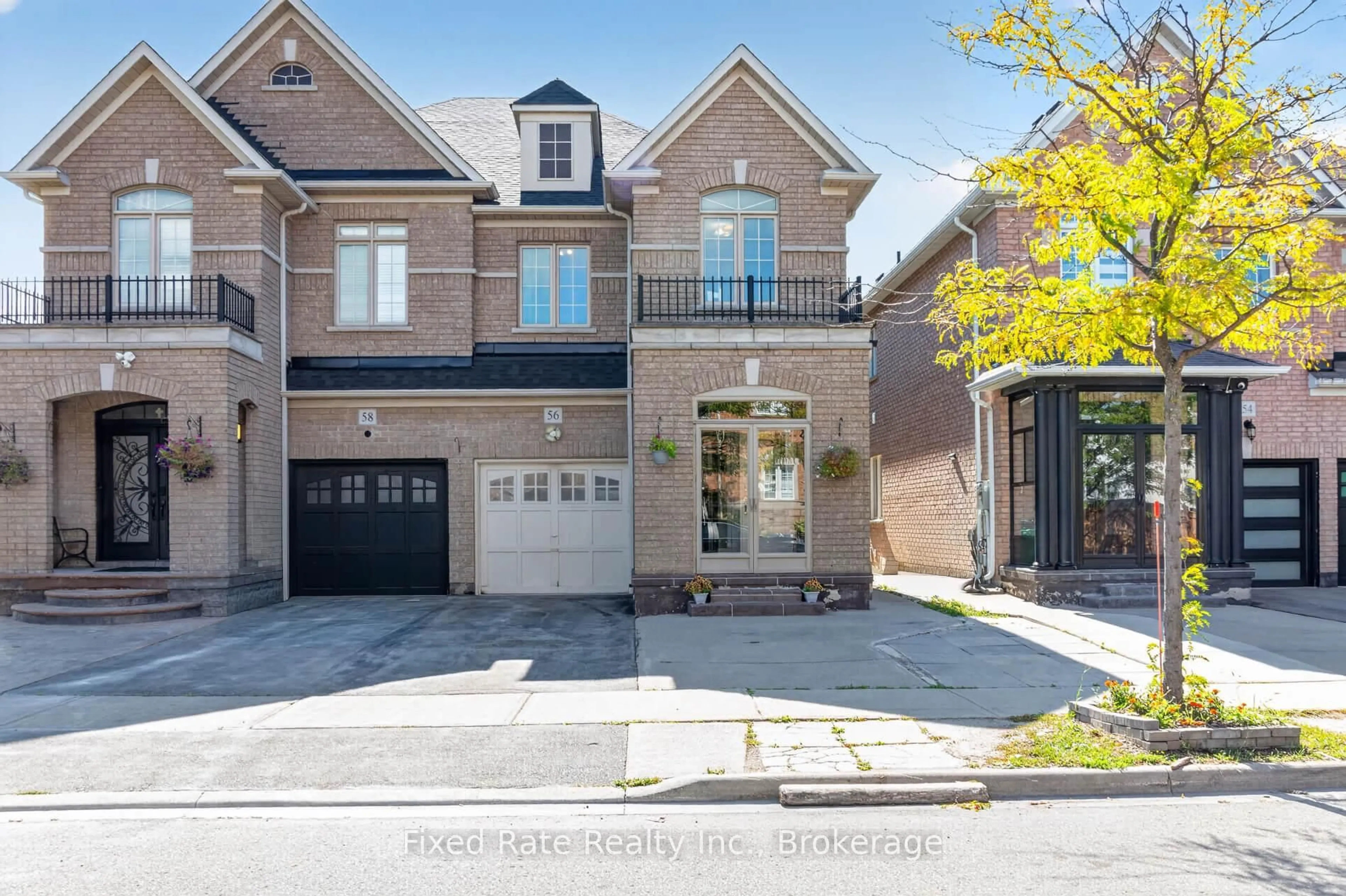 Home with brick exterior material, street for 56 Versailles Cres, Brampton Ontario L6P 3J9
