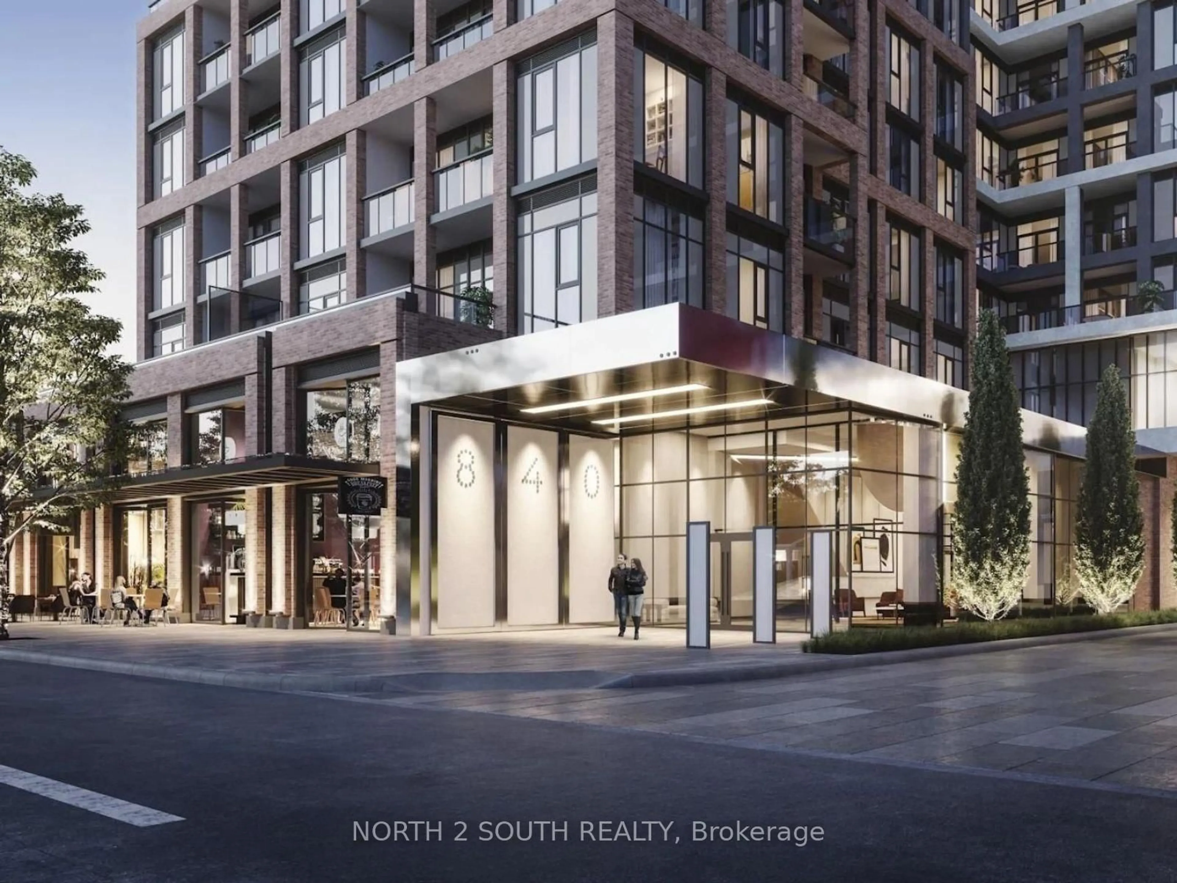 Indoor foyer for 858 Dupont St #529, Toronto Ontario M6G 0C1