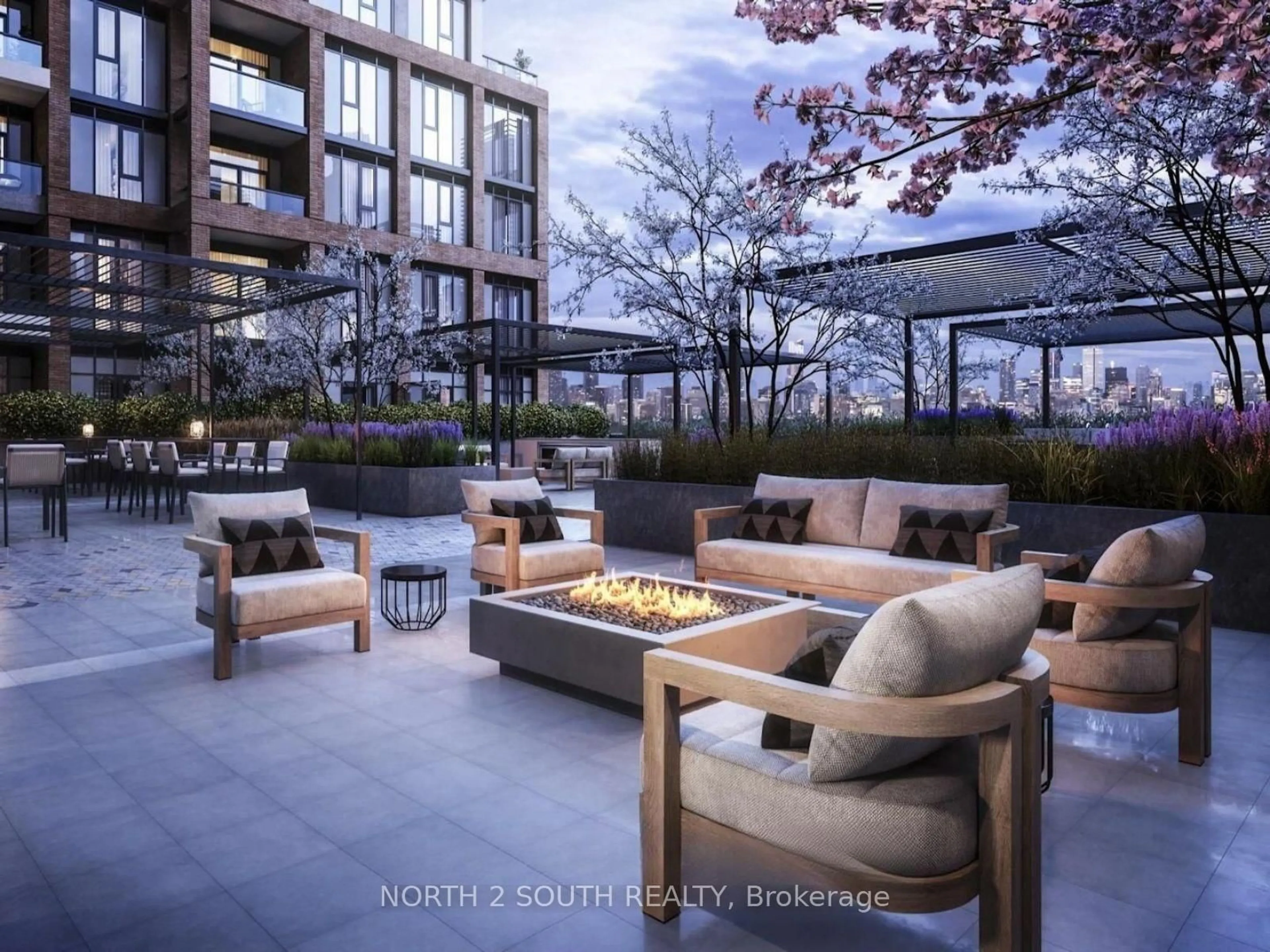 Patio, water/lake/river/ocean view for 858 Dupont St #529, Toronto Ontario M6G 0C1