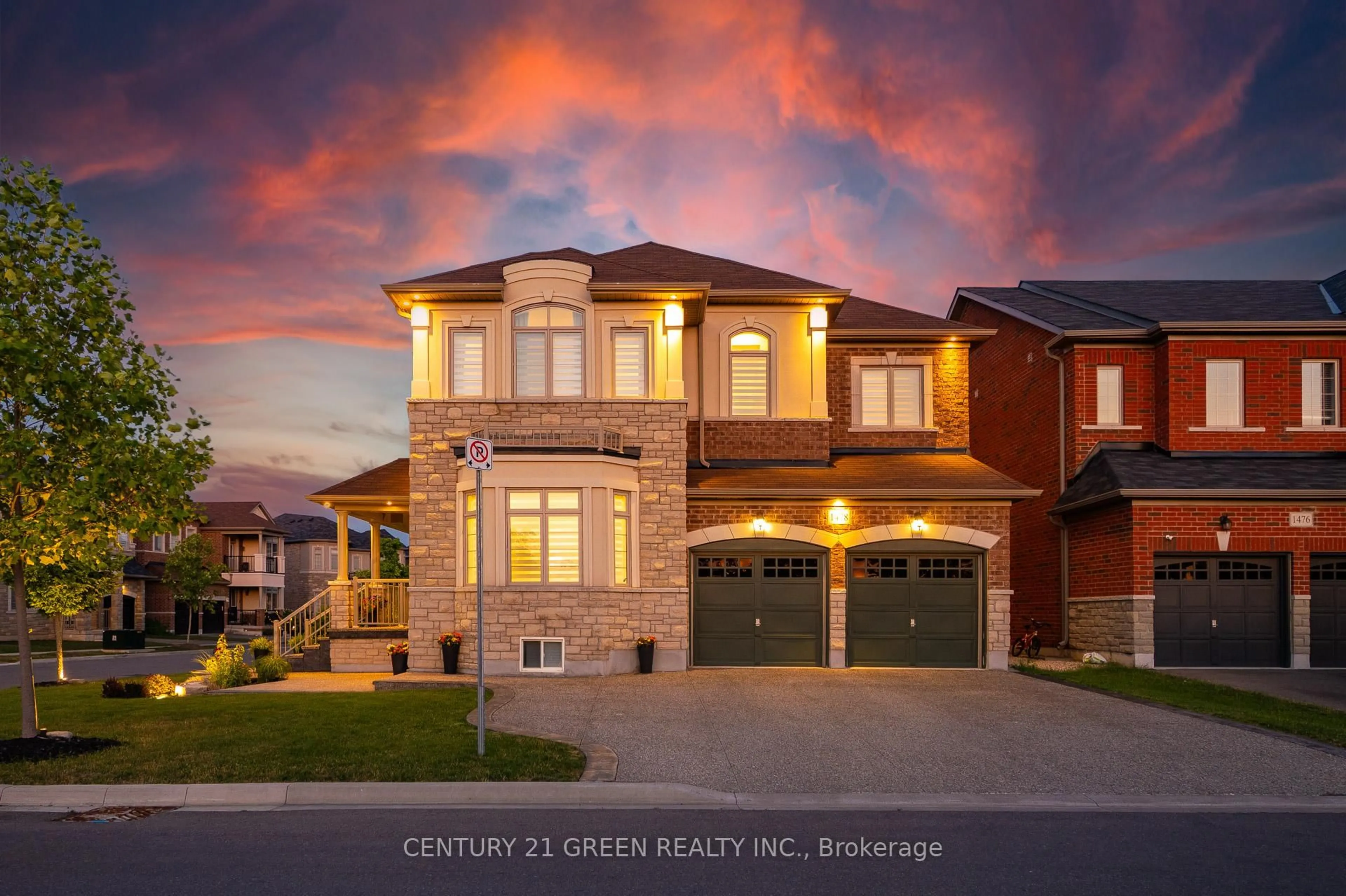 Home with brick exterior material, street for 1478 Day Terr, Milton Ontario L9E 1H8