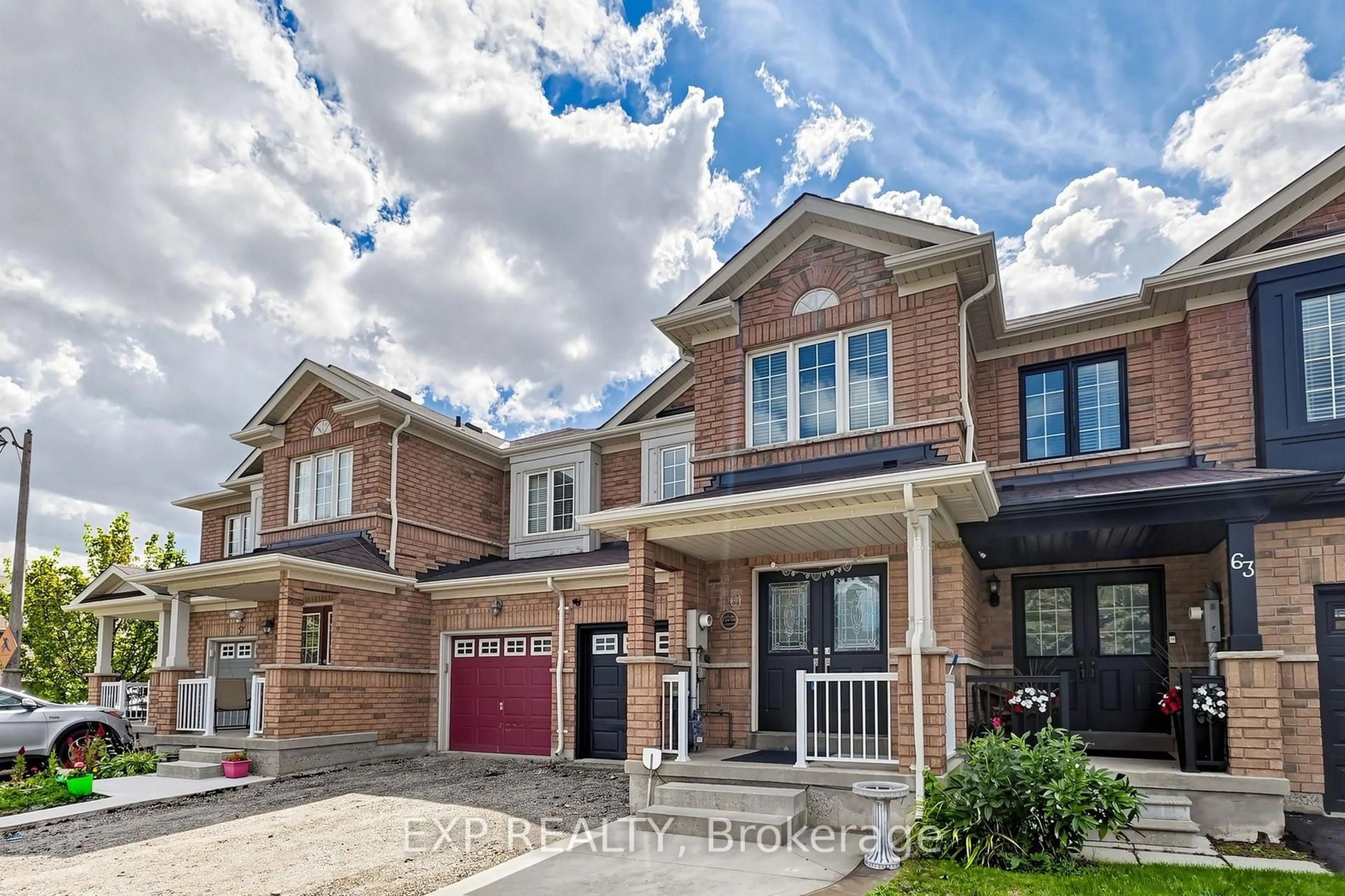 Home with brick exterior material, street for 61 Spicebush Terr, Brampton Ontario L6X 0J4