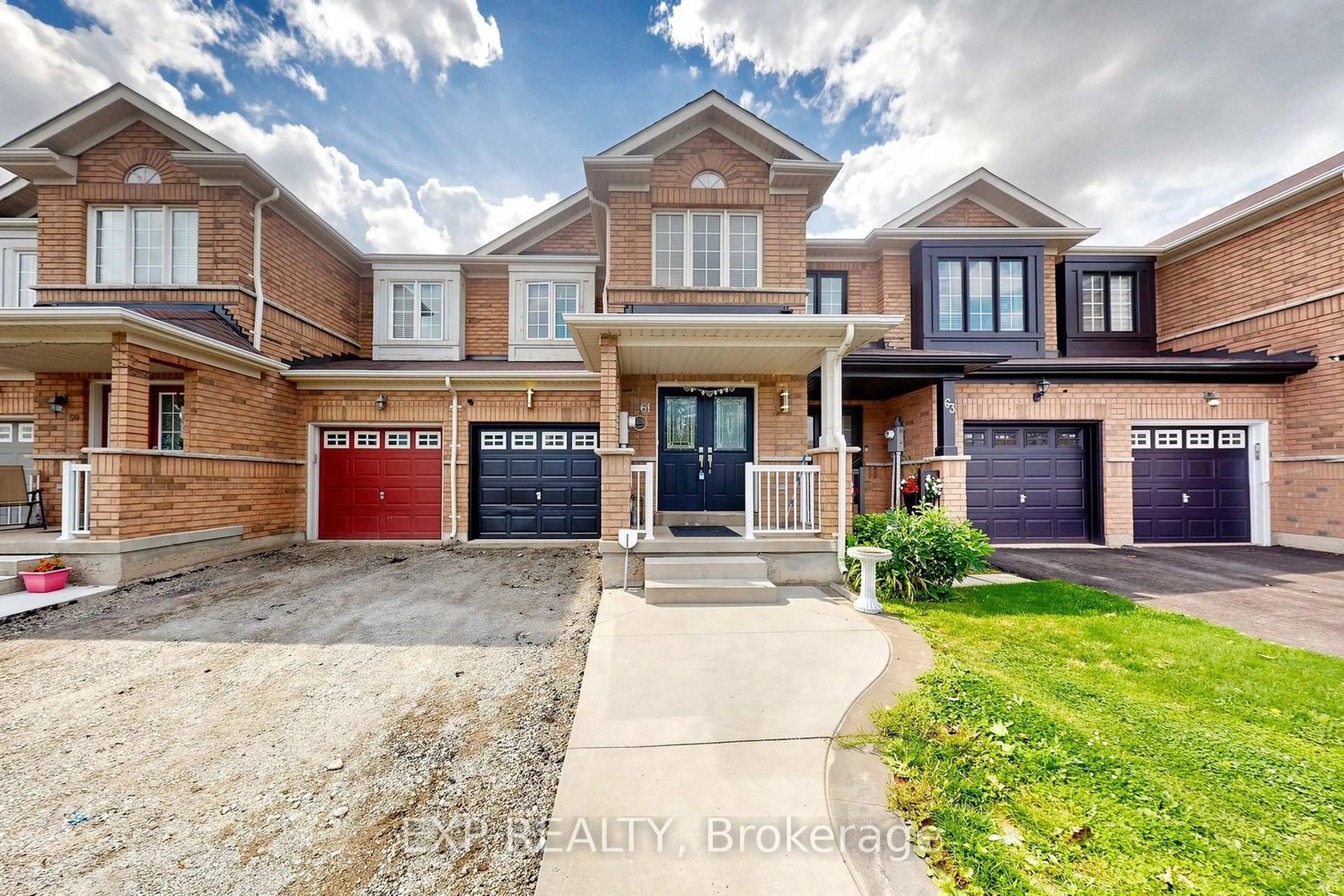 Home with brick exterior material, street for 61 Spicebush Terr, Brampton Ontario L6X 0J4