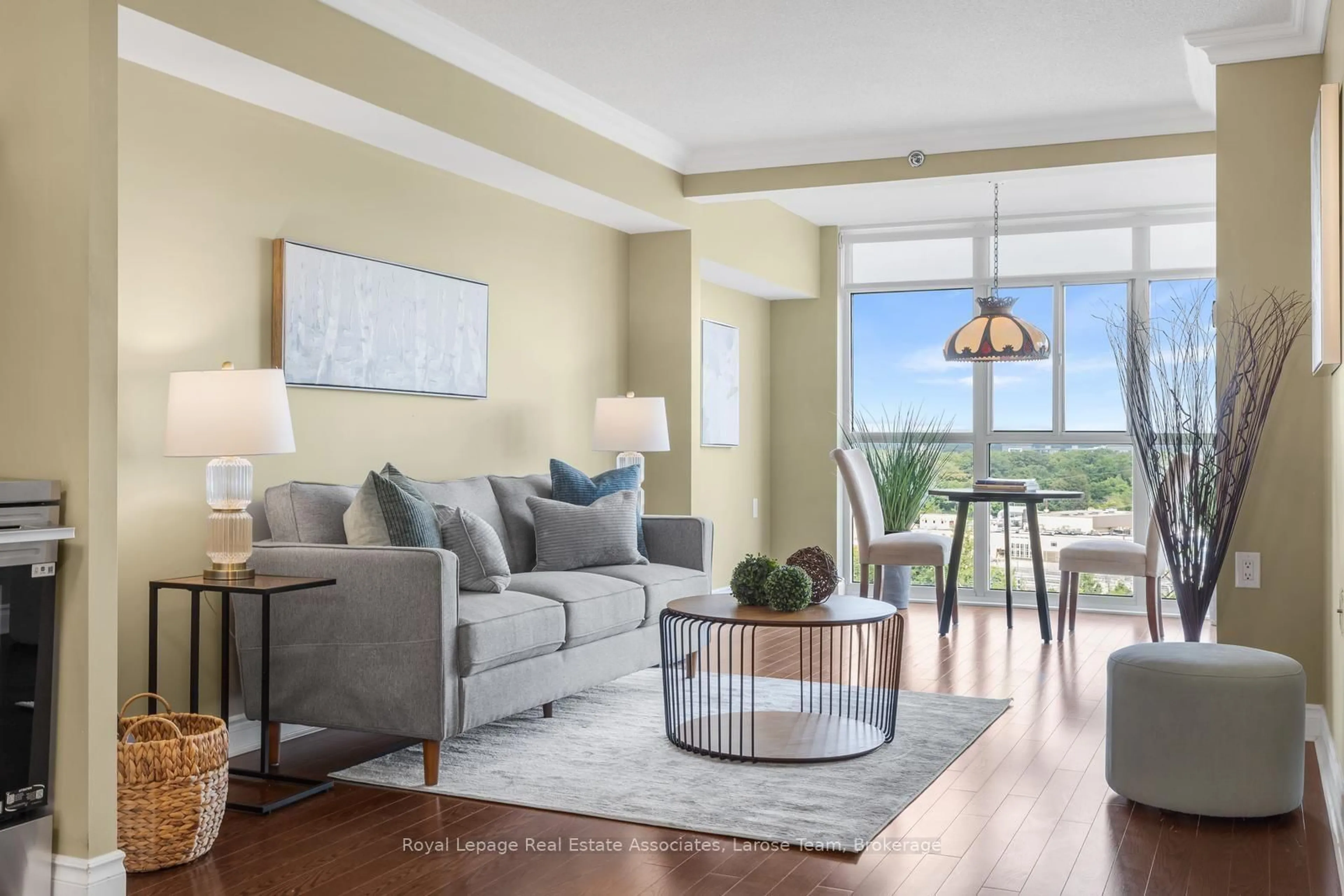 Living room with furniture, unknown for 3 Marine Parade Dr #1607, Toronto Ontario M8V 3Z5